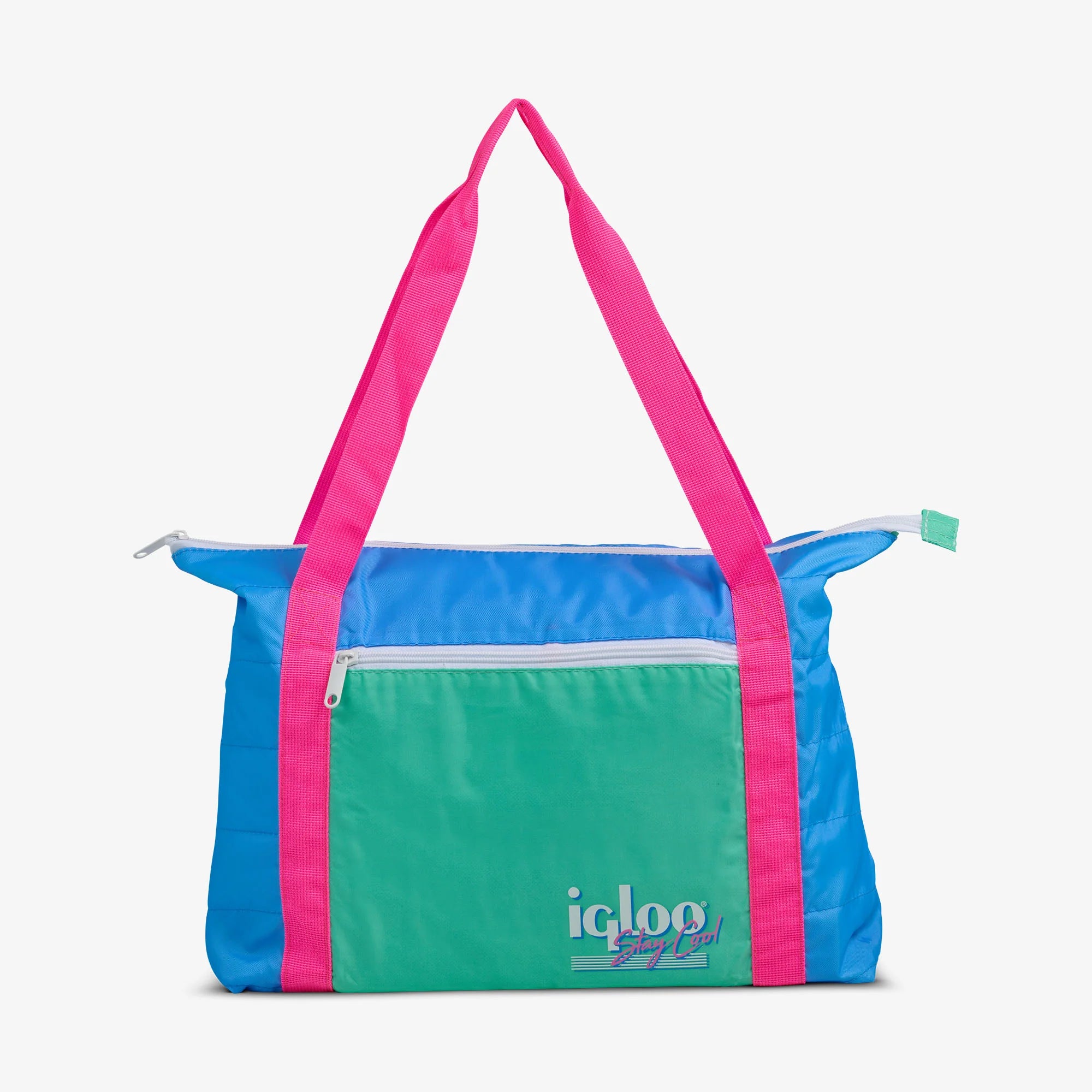 Igloo Camping Cooler Retro Packable Puffer 20-Can Cooler Bag - Image 5