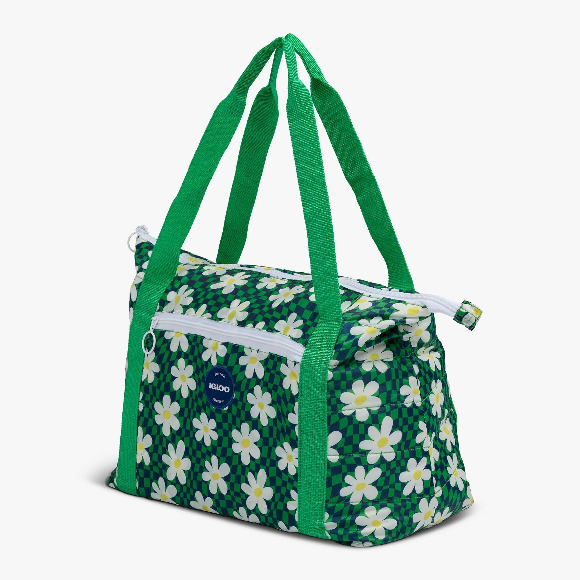 Igloo Camping Cooler Retro Packable Puffer 20-Can Cooler Bag - Image 2