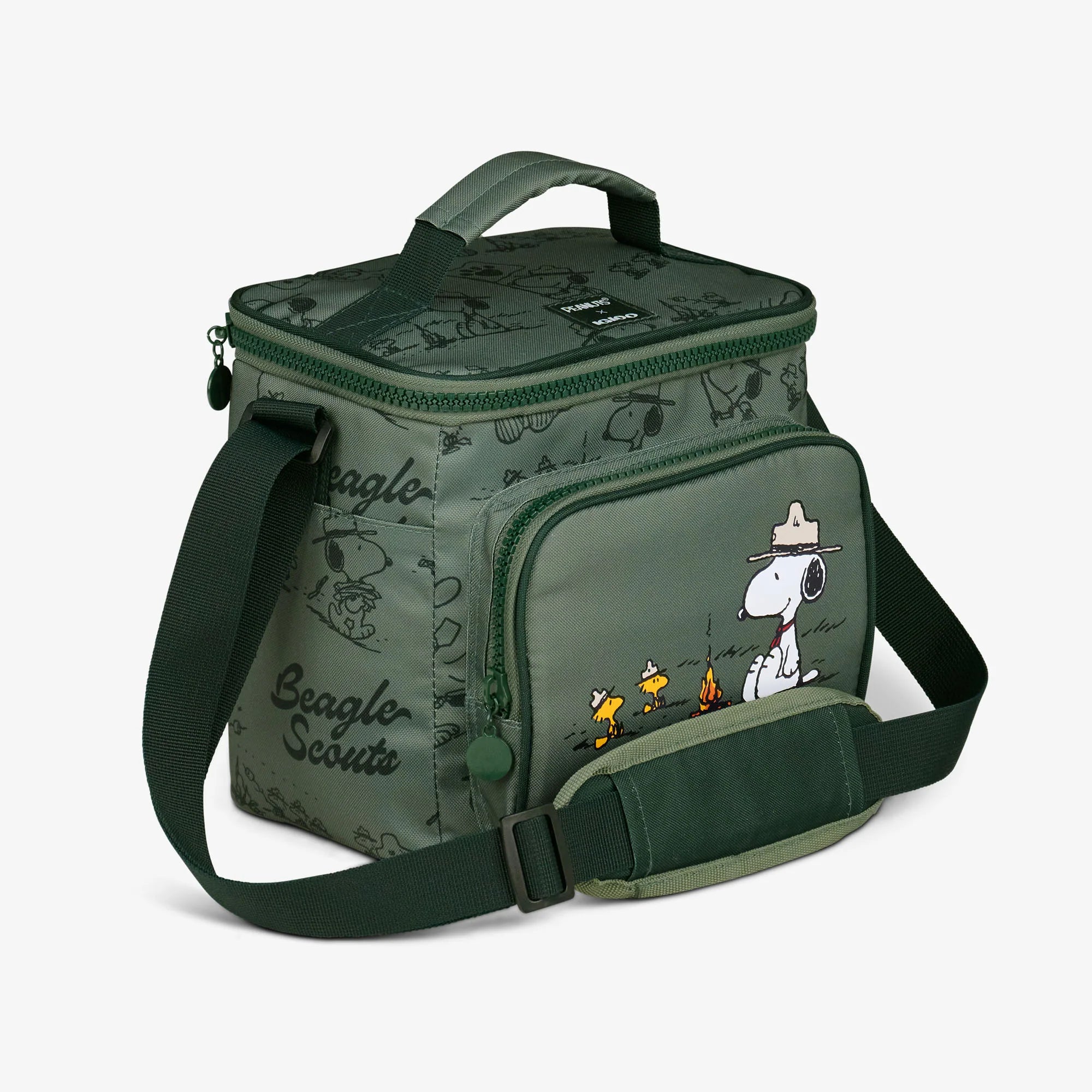 Igloo Camping Cooler Peanuts Beagle Scouts Square Lunch Cooler Bag - Image 4