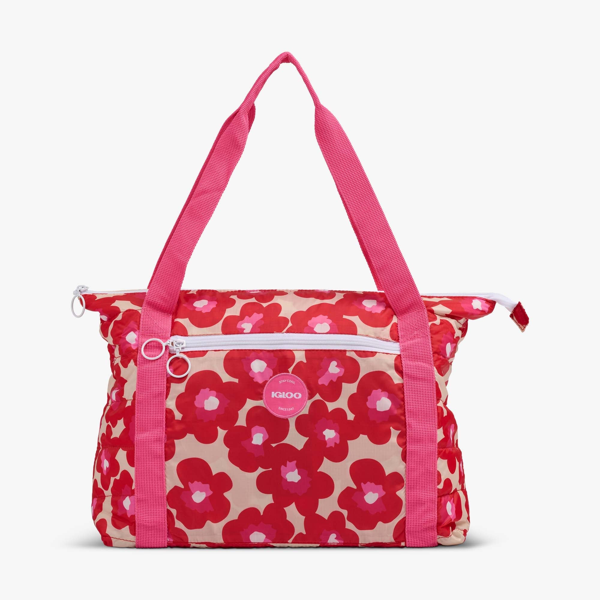 Igloo Camping Cooler Retro Packable Puffer 20-Can Cooler Bag - Image 3