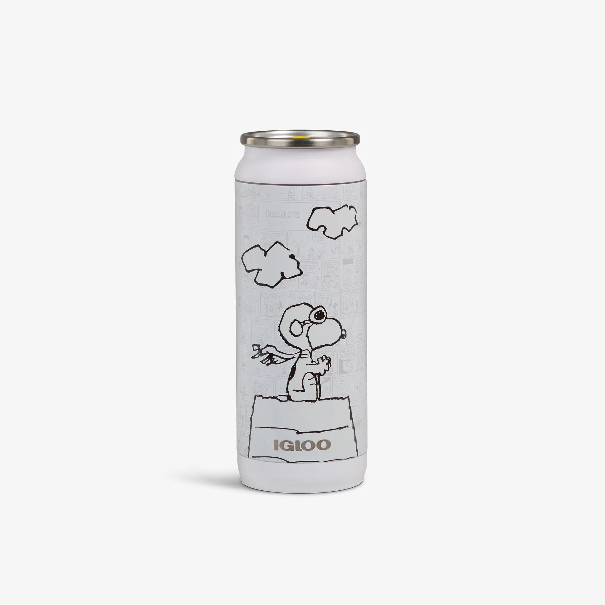 Igloo Camping Cooler Peanuts 75th Anniversary 16 Oz Can