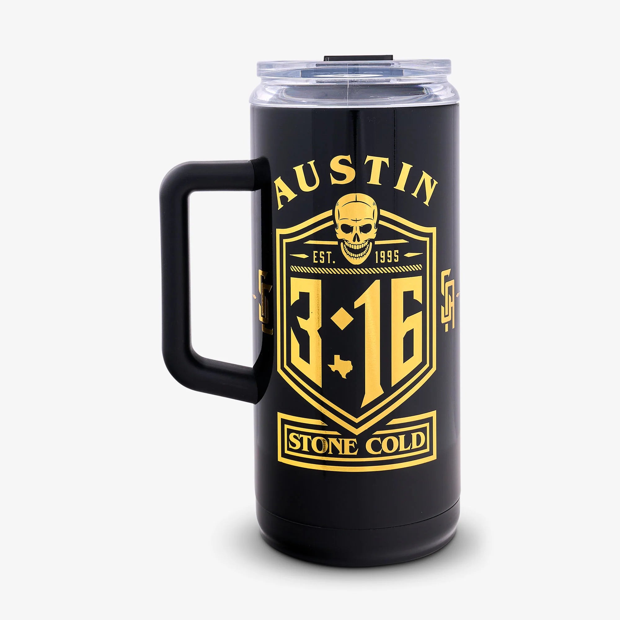 Igloo Camping Cooler WWE Stone Cold Steve Austin Smoking Skull 1L Beer Mug - Image 3