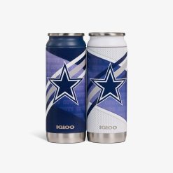 Igloo Camping Cooler Dallas Cowboys Home & Away 16 Oz Can 2-Pack