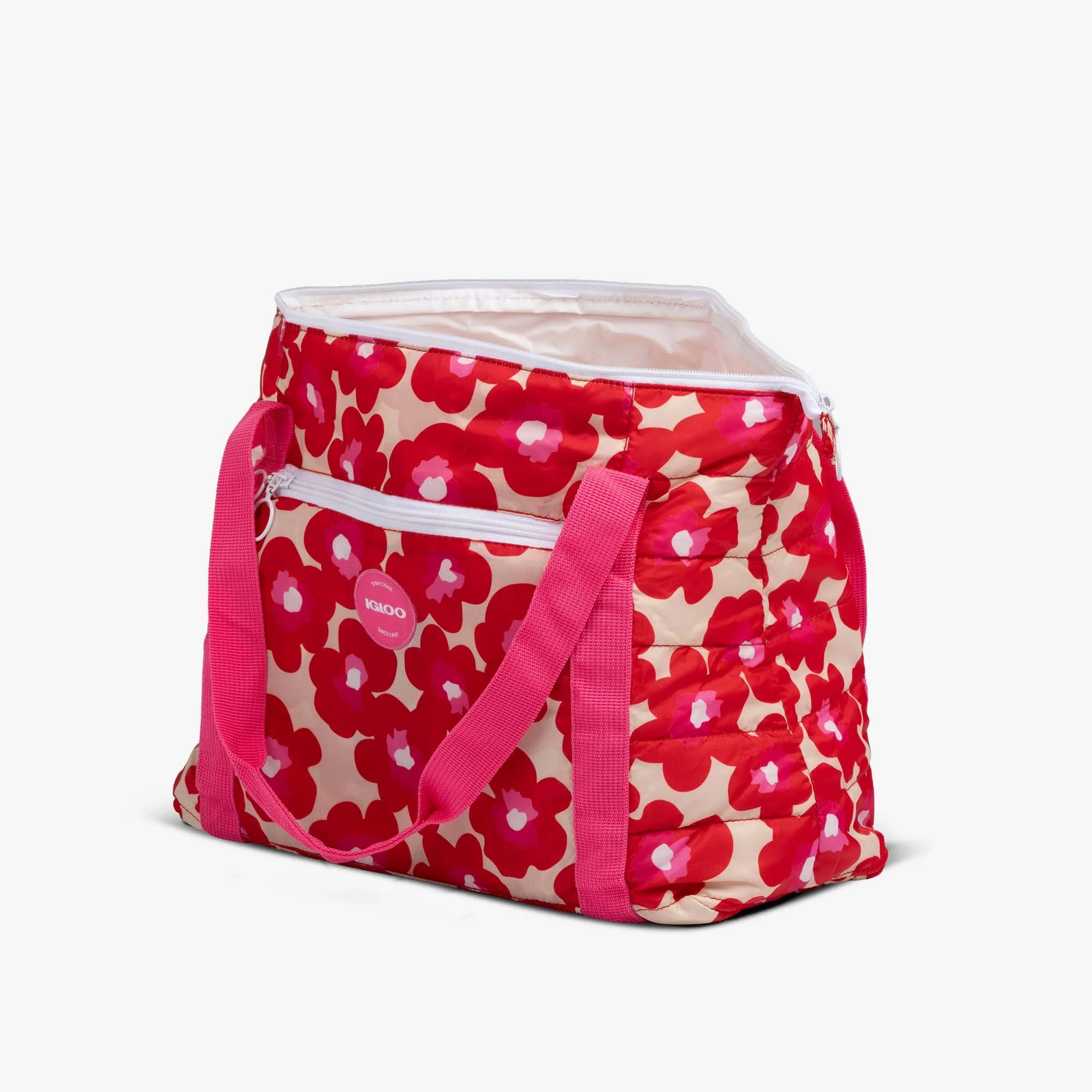 Igloo Camping Cooler Retro Packable Puffer 20-Can Cooler Bag - Image 12