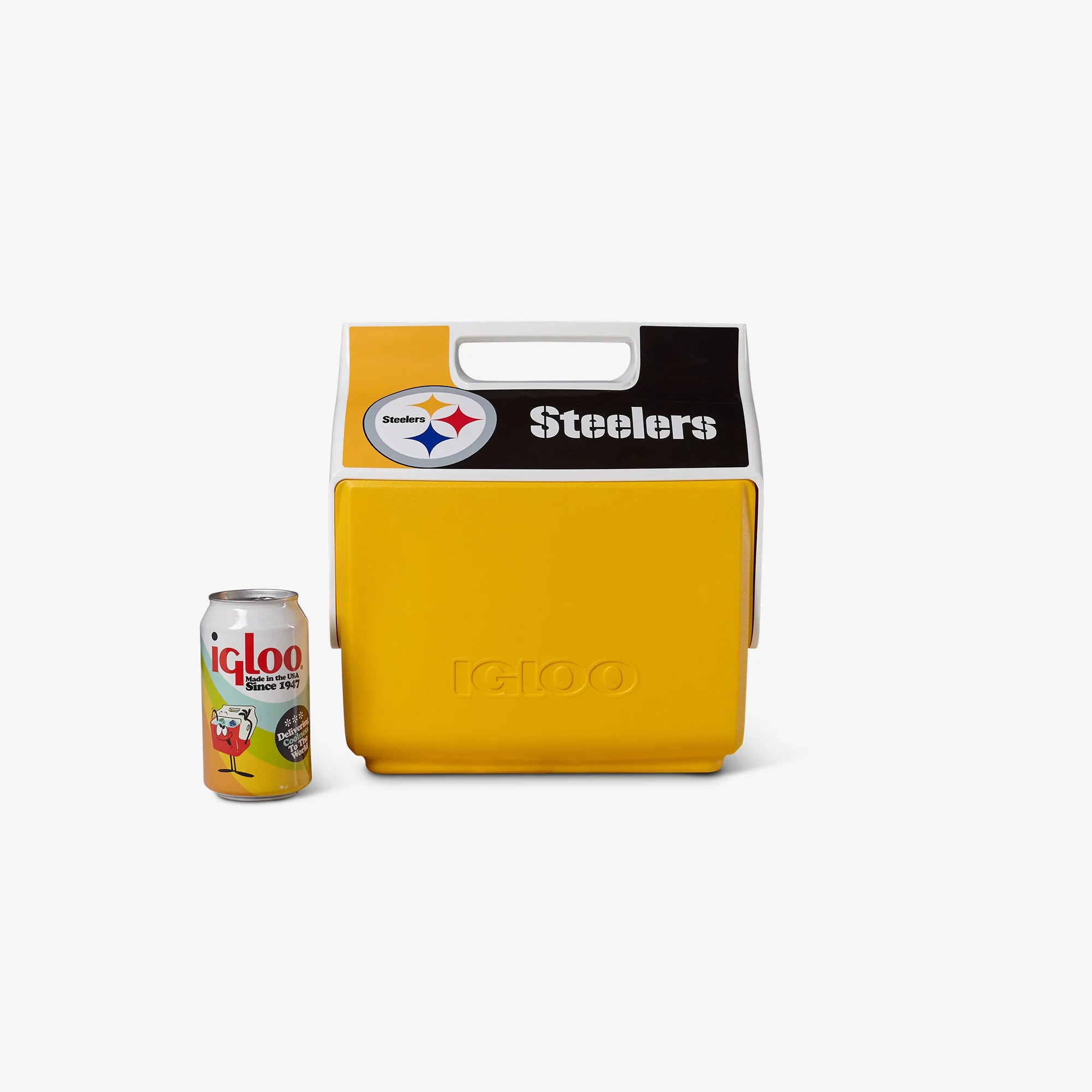 Igloo Camping Cooler Pittsburgh Steelers Little Playmate 7 Qt Cooler - Image 5