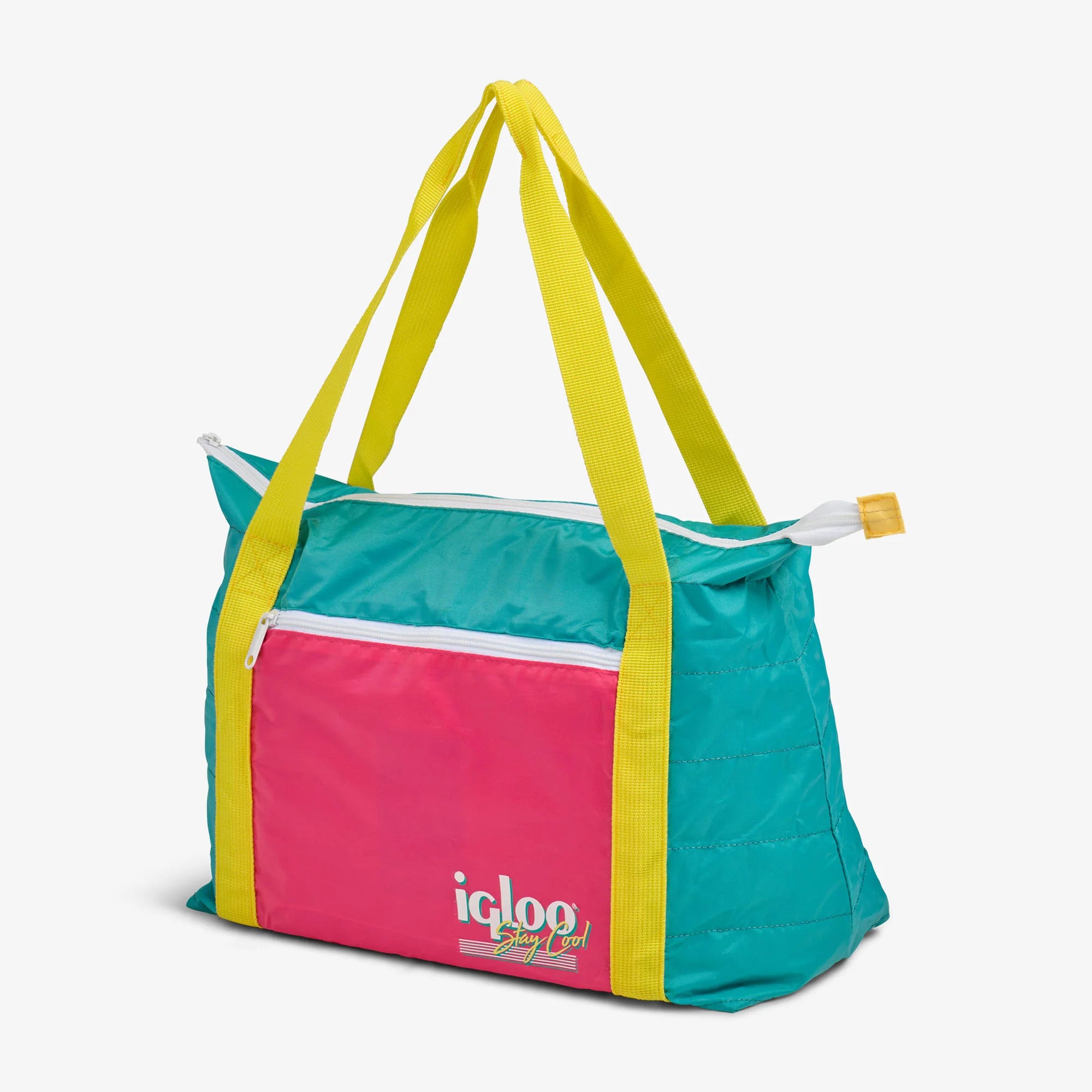 Igloo Camping Cooler Retro Packable Puffer 20-Can Cooler Bag - Image 23