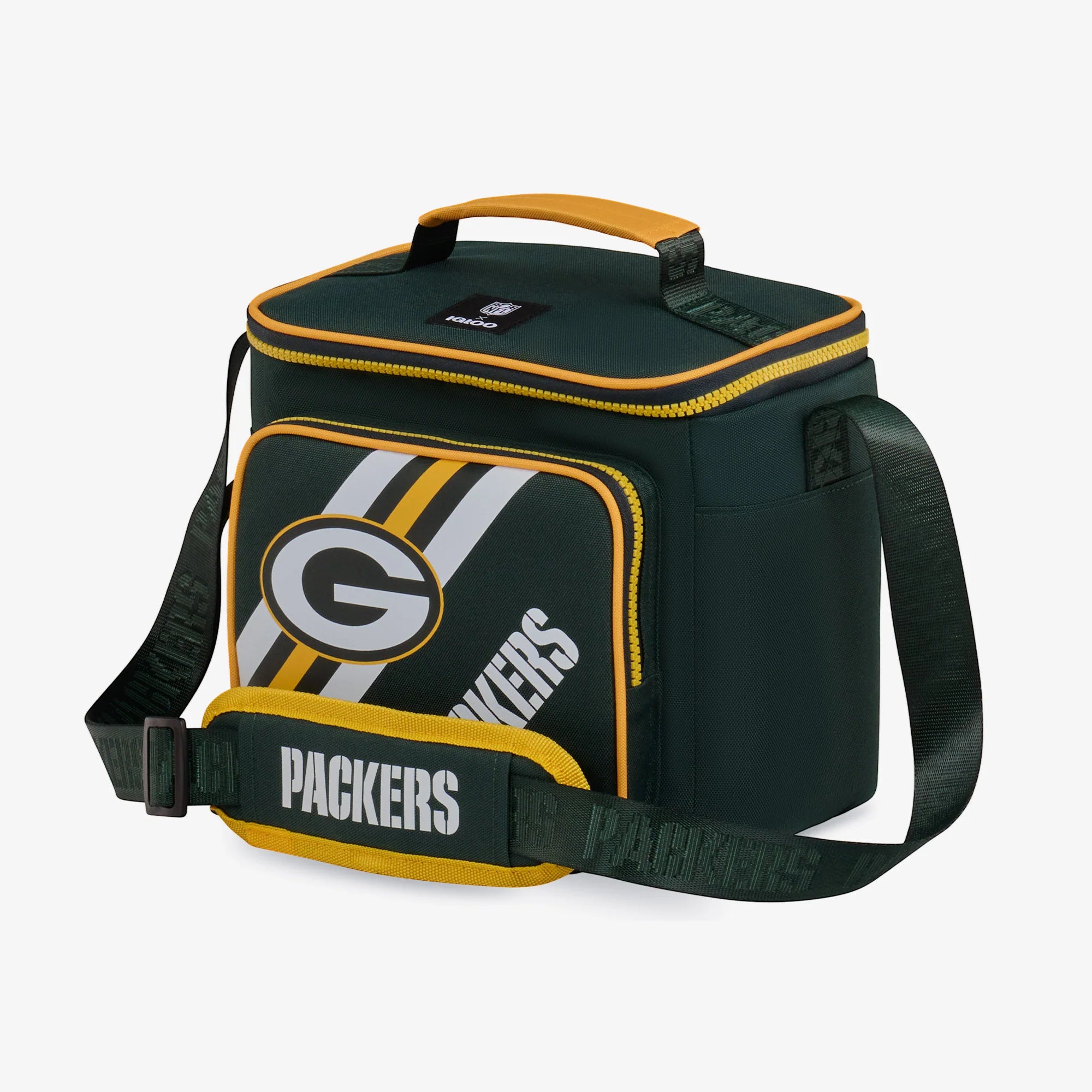 Igloo Camping Cooler Green Bay Packers Square Lunch Cooler Bag - Image 2