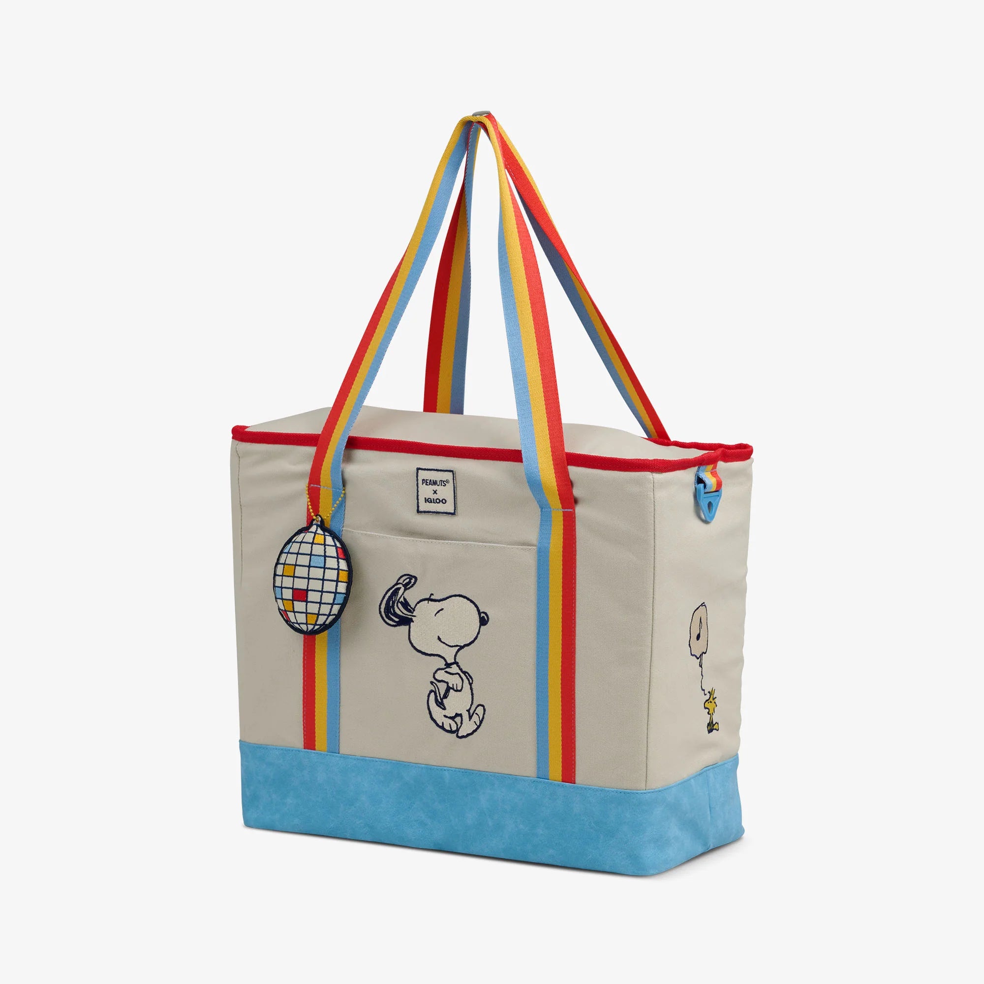 Igloo Camping Cooler Snoopy Disco Party Dual Compartment Tote Cooler Bag - Image 2