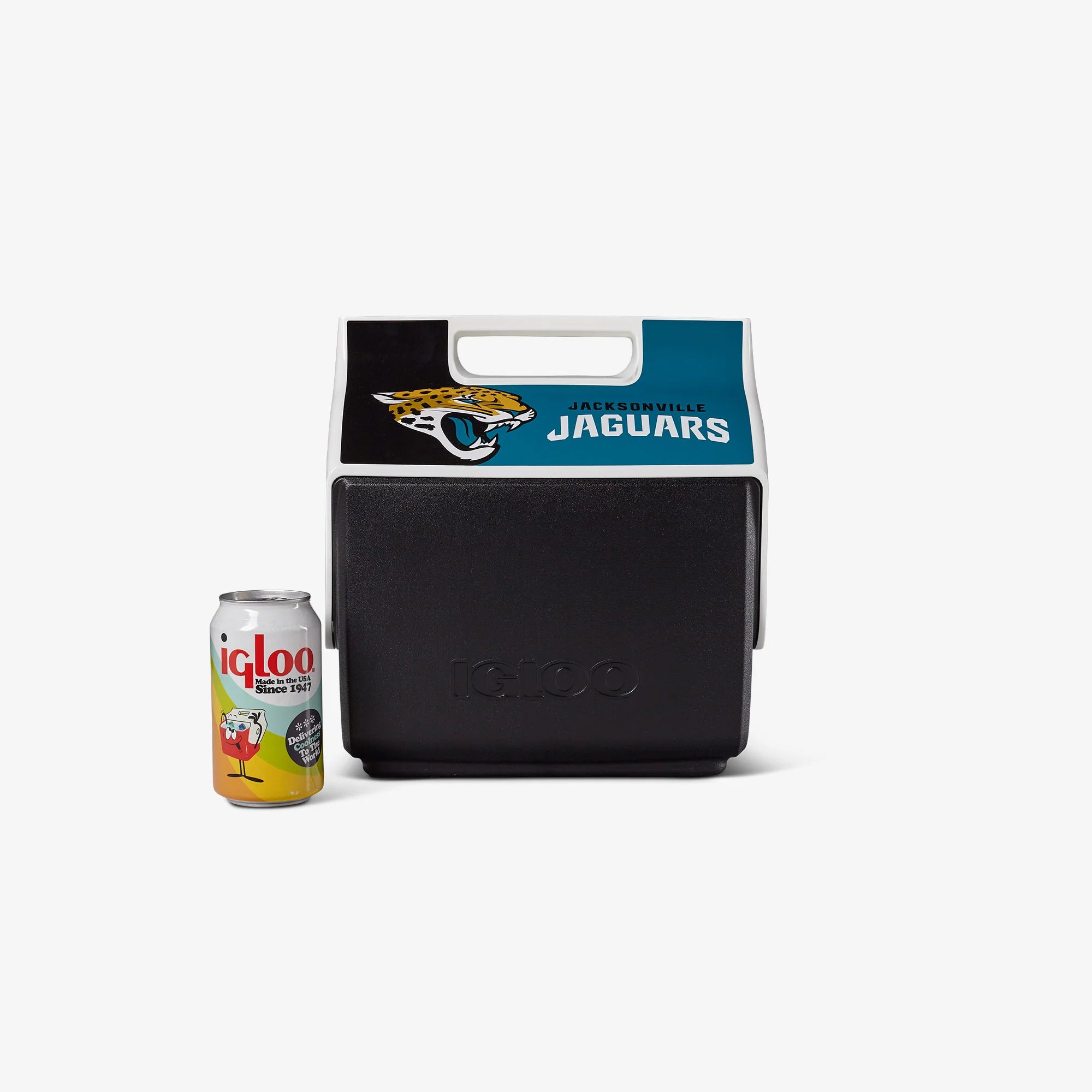 Igloo Camping Cooler Jacksonville Jaguars Little Playmate 7 Qt Cooler - Image 5