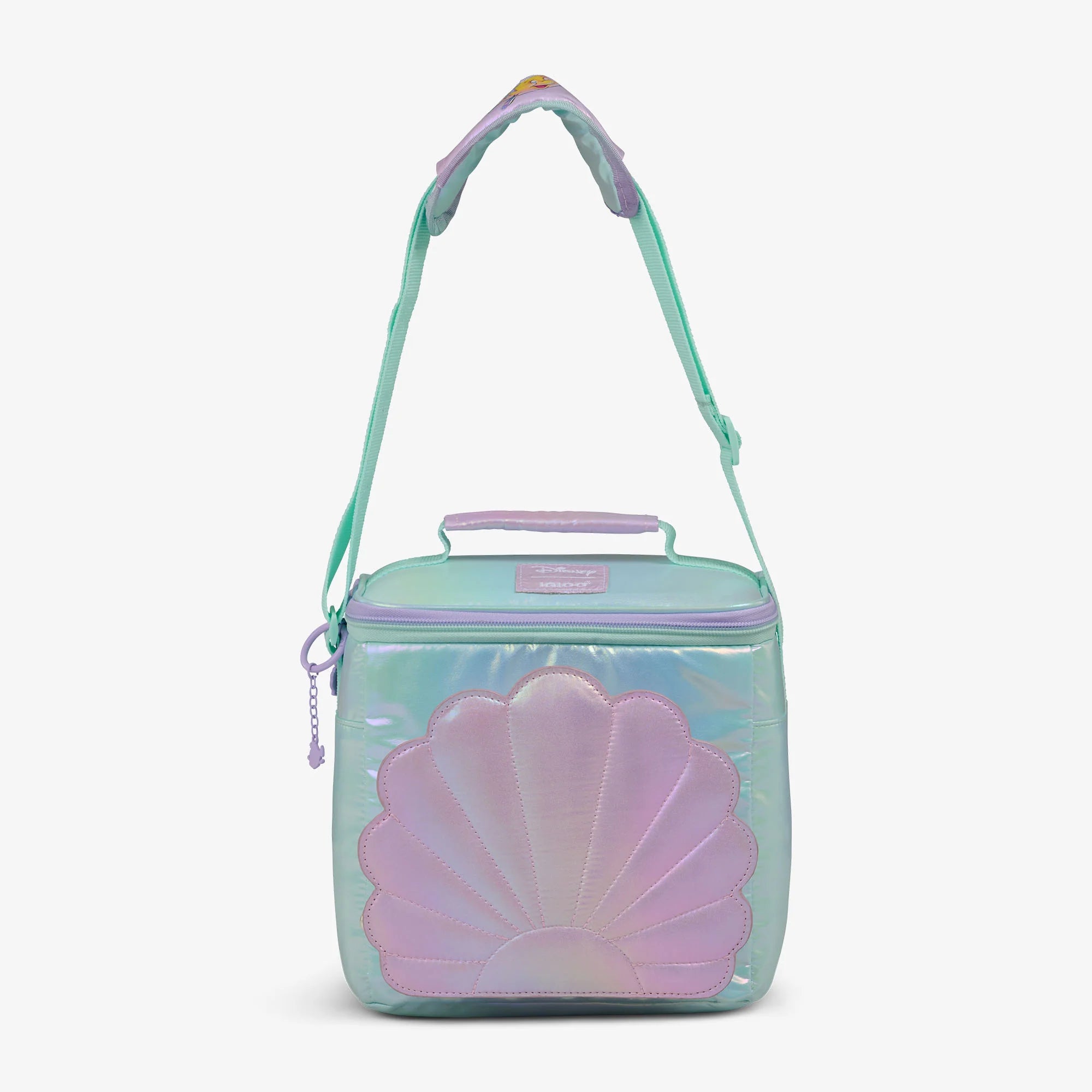 Igloo Camping Cooler Disney The Little Mermaid Seashell Square Lunch Cooler Bag - Image 4