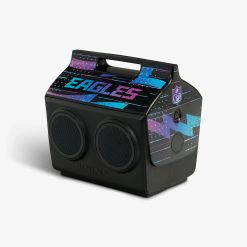 Alternative view of Igloo Camping Cooler NFL Neon Philadelphia Eagles KoolTunes