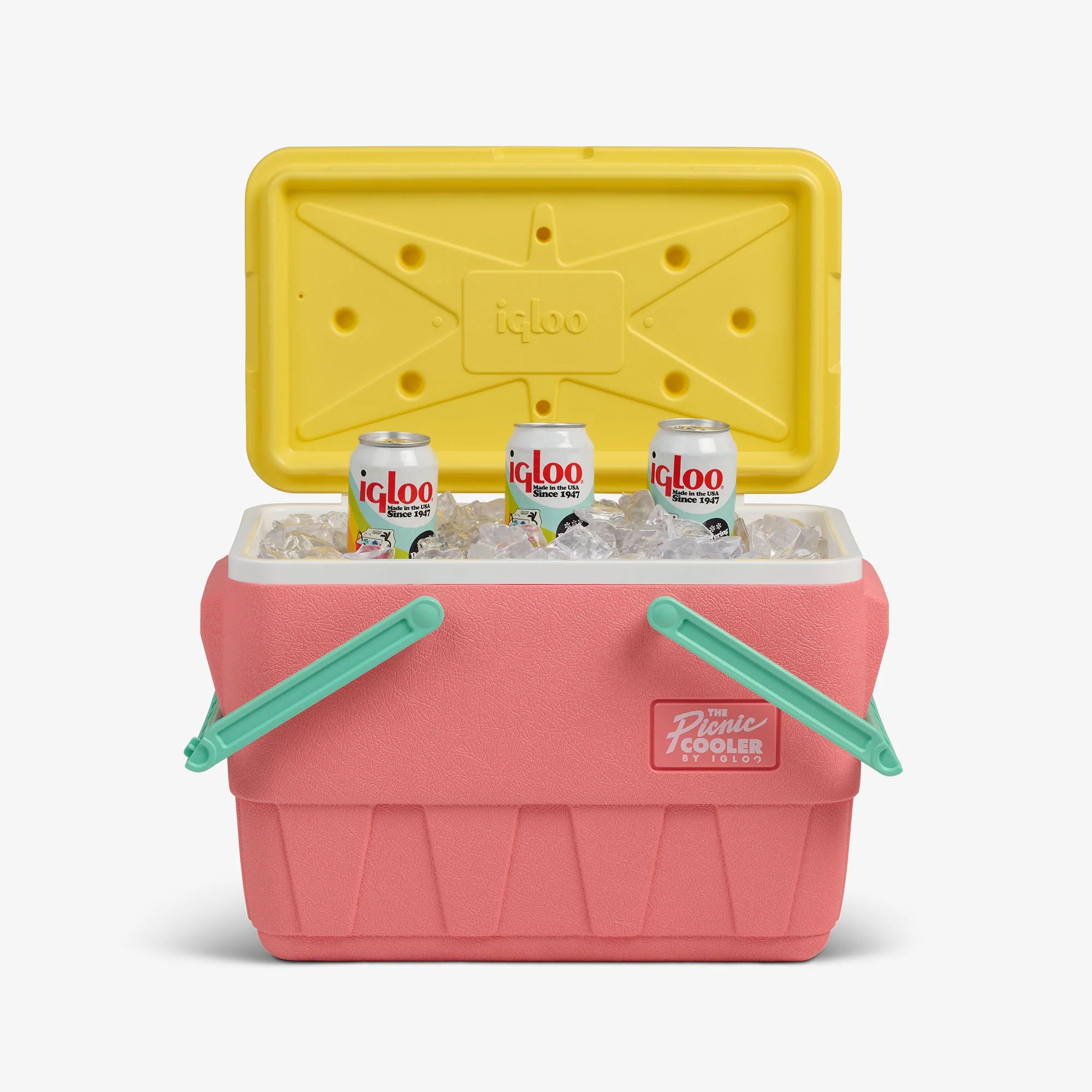Igloo Camping Cooler Retro Picnic Basket 25 Qt Cooler - Image 25
