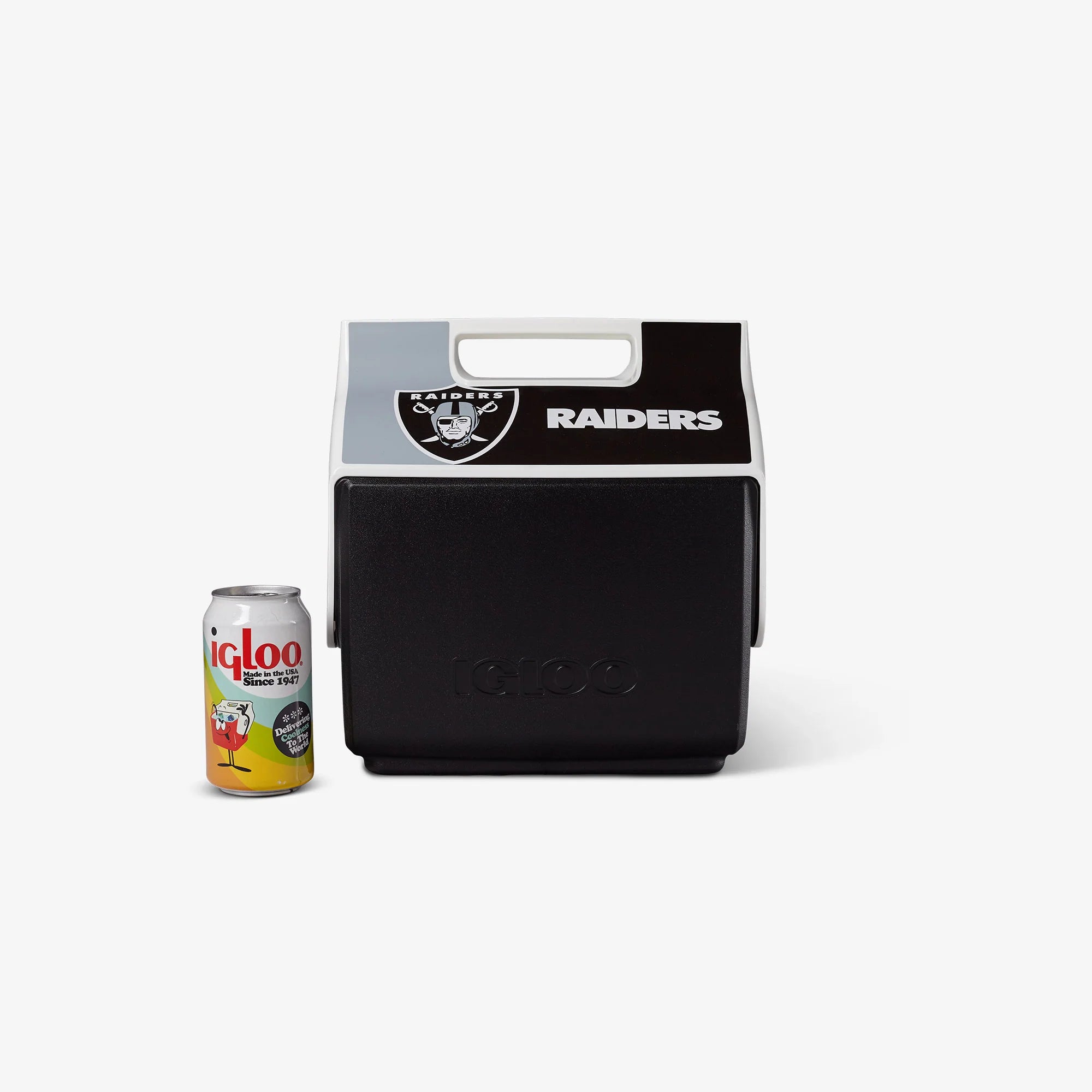 Igloo Camping Cooler Las Vegas Raiders Little Playmate 7 Qt Cooler - Image 5