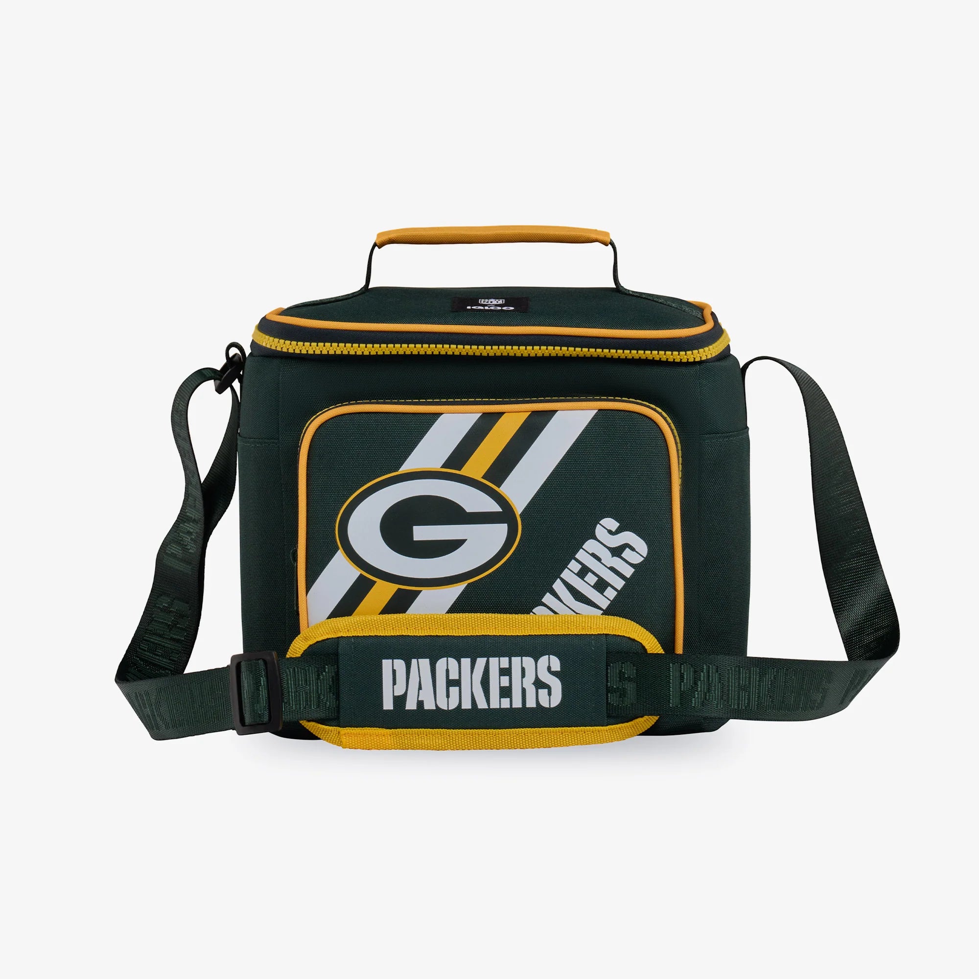 Igloo Camping Cooler Green Bay Packers Square Lunch Cooler Bag
