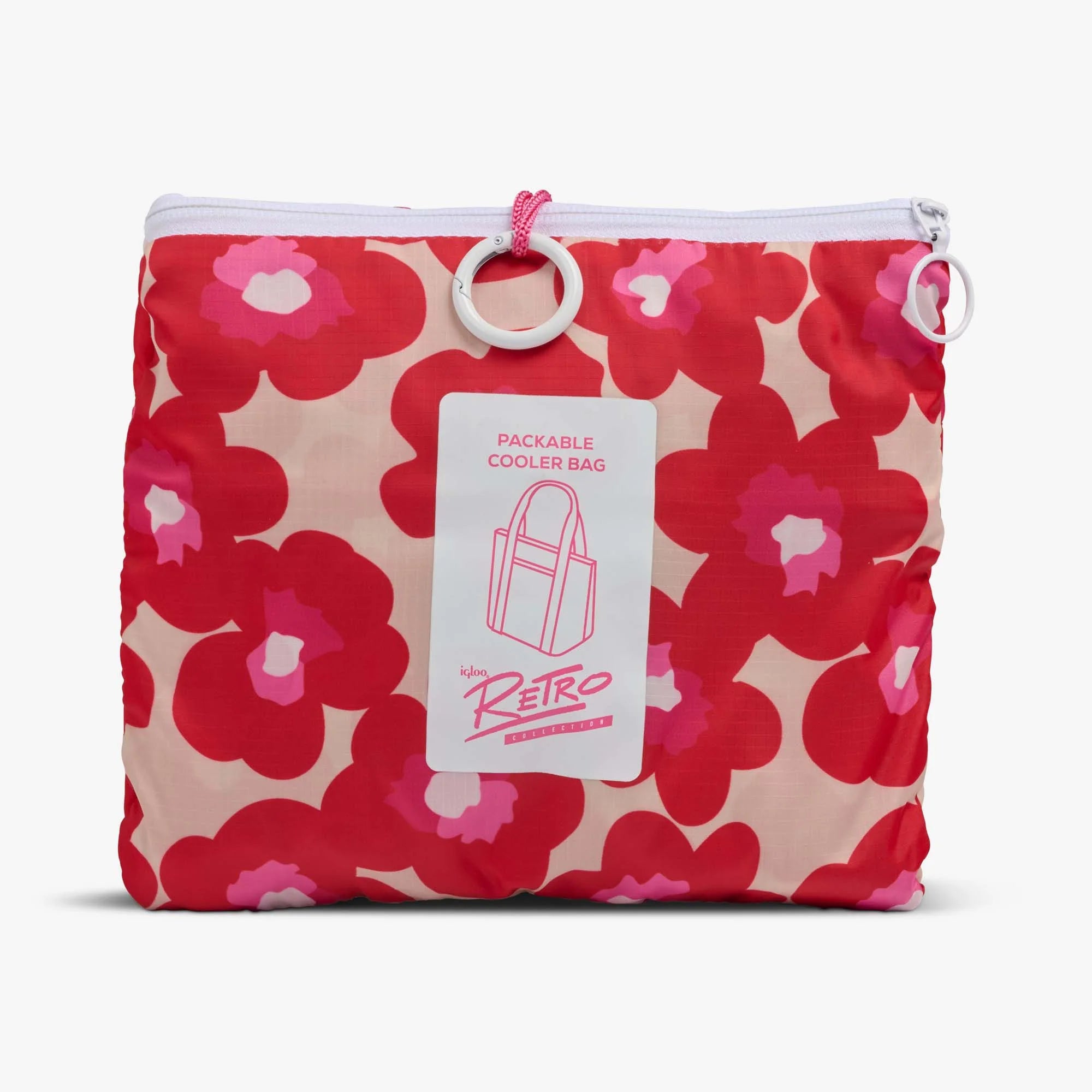 Igloo Camping Cooler Retro Packable Puffer 20-Can Cooler Bag - Image 13