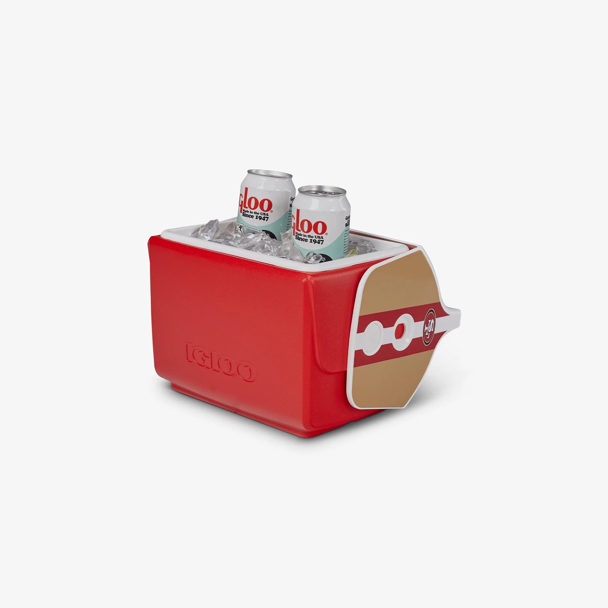 Igloo Camping Cooler San Francisco 49ers Little Playmate 7 Qt Cooler - Image 3