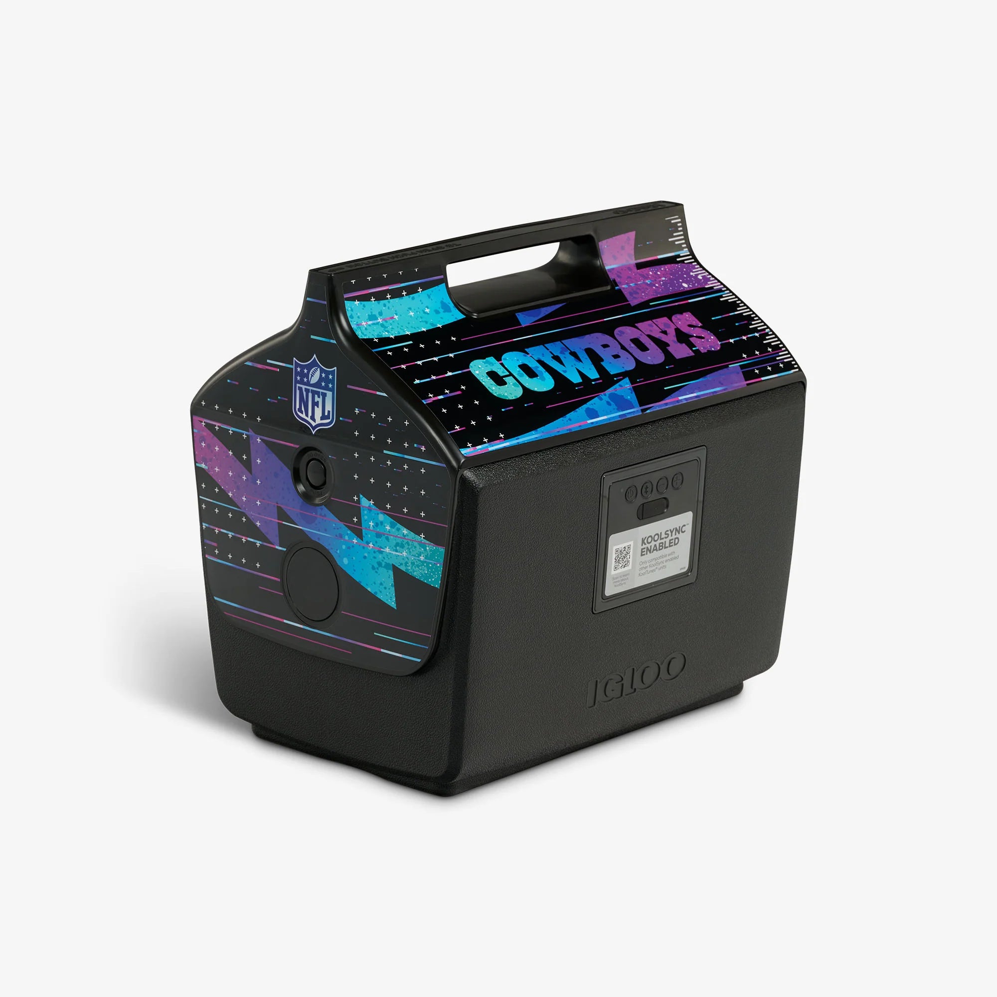 Igloo Camping Cooler NFL Neon Dallas Cowboys KoolTunes - Image 5