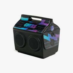 Alternative view of Igloo Camping Cooler NFL Neon San Francisco 49ers KoolTunes