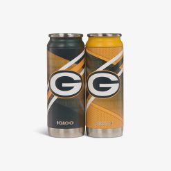 Igloo Camping Cooler Green Bay Packers Home & Away 16 Oz Can 2-Pack