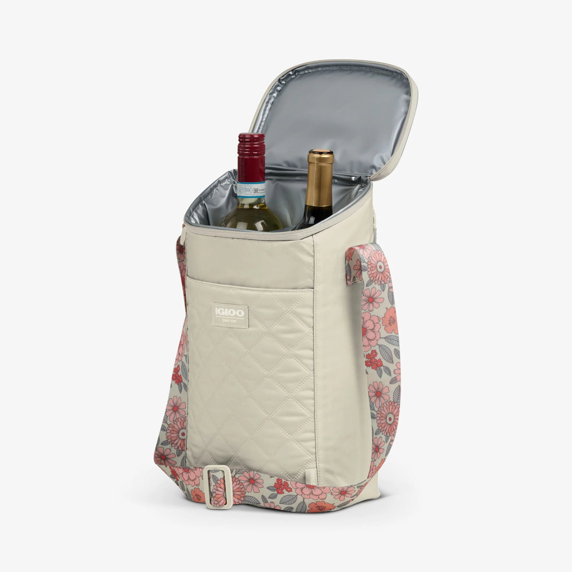 Igloo Camping Cooler Floral MaxCold DUO Vertical CrossbodyCooler Bag - Image 8