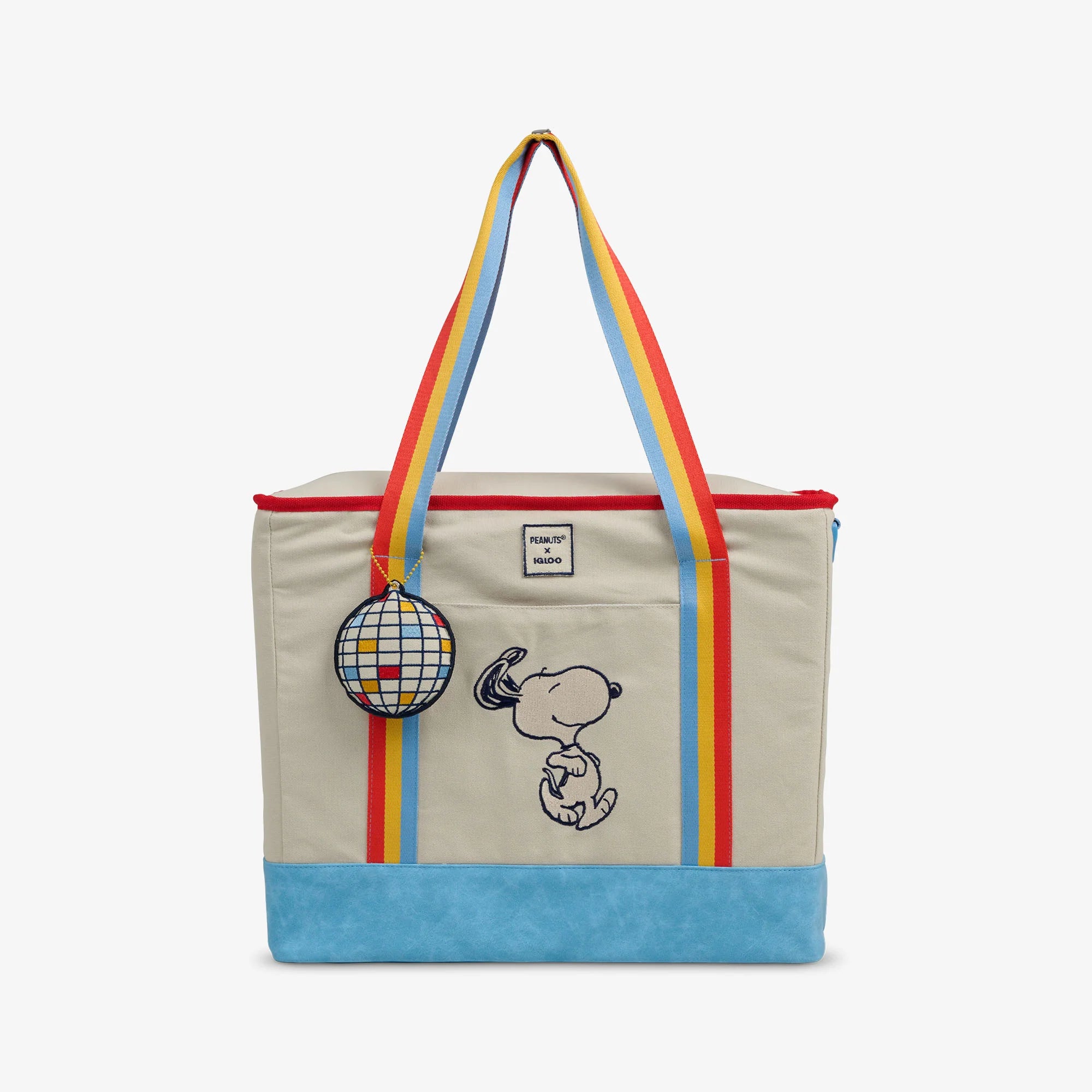 Igloo Camping Cooler Snoopy Disco Party Dual Compartment Tote Cooler Bag