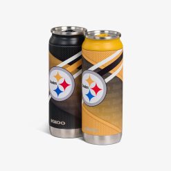 Alternative view of Igloo Camping Cooler Pittsburgh Steelers Home & Away 16 Oz Can 2-Pack