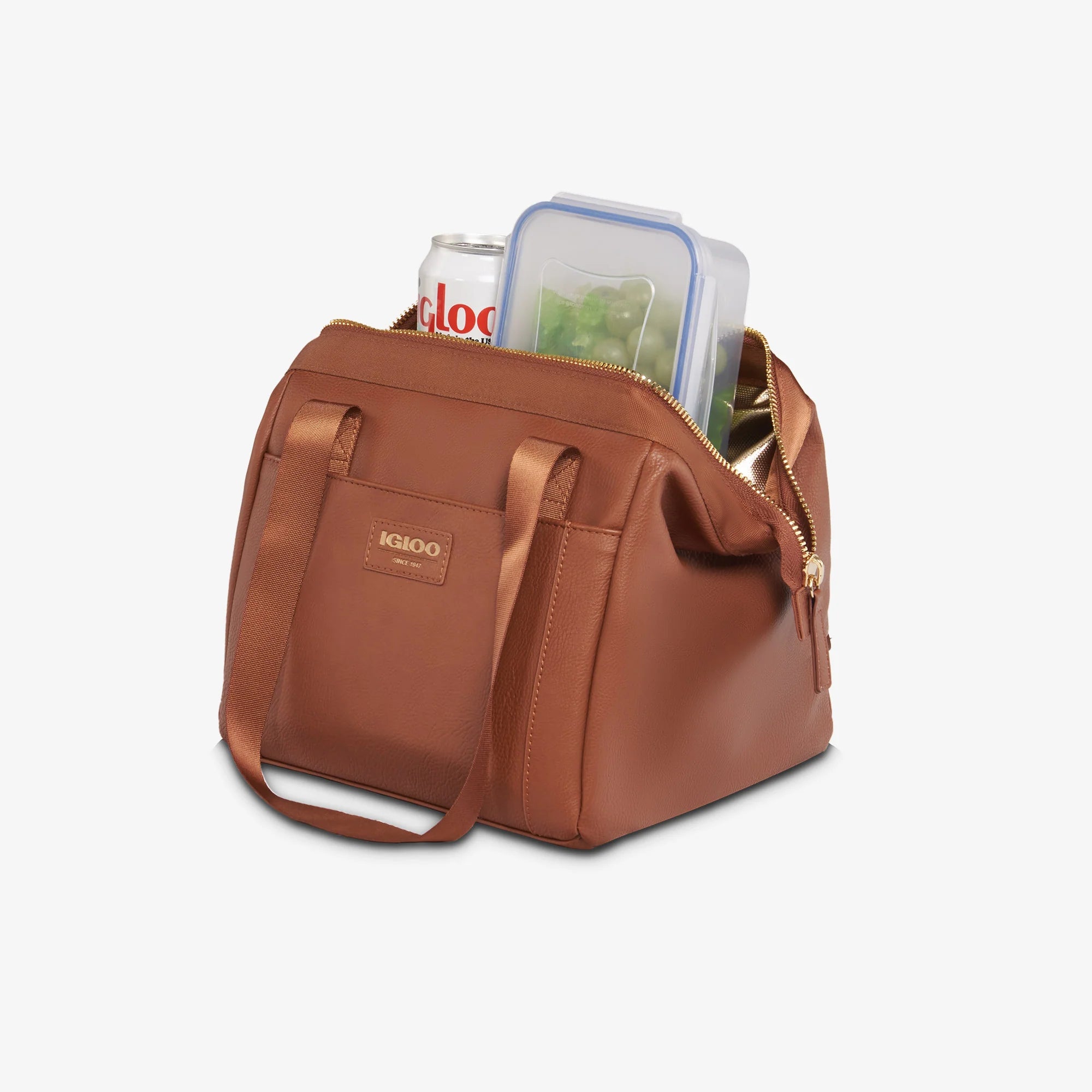 Igloo Camping Cooler Igloo Outdoor Luxe Lunch Tote Cooler Bag - Image 4