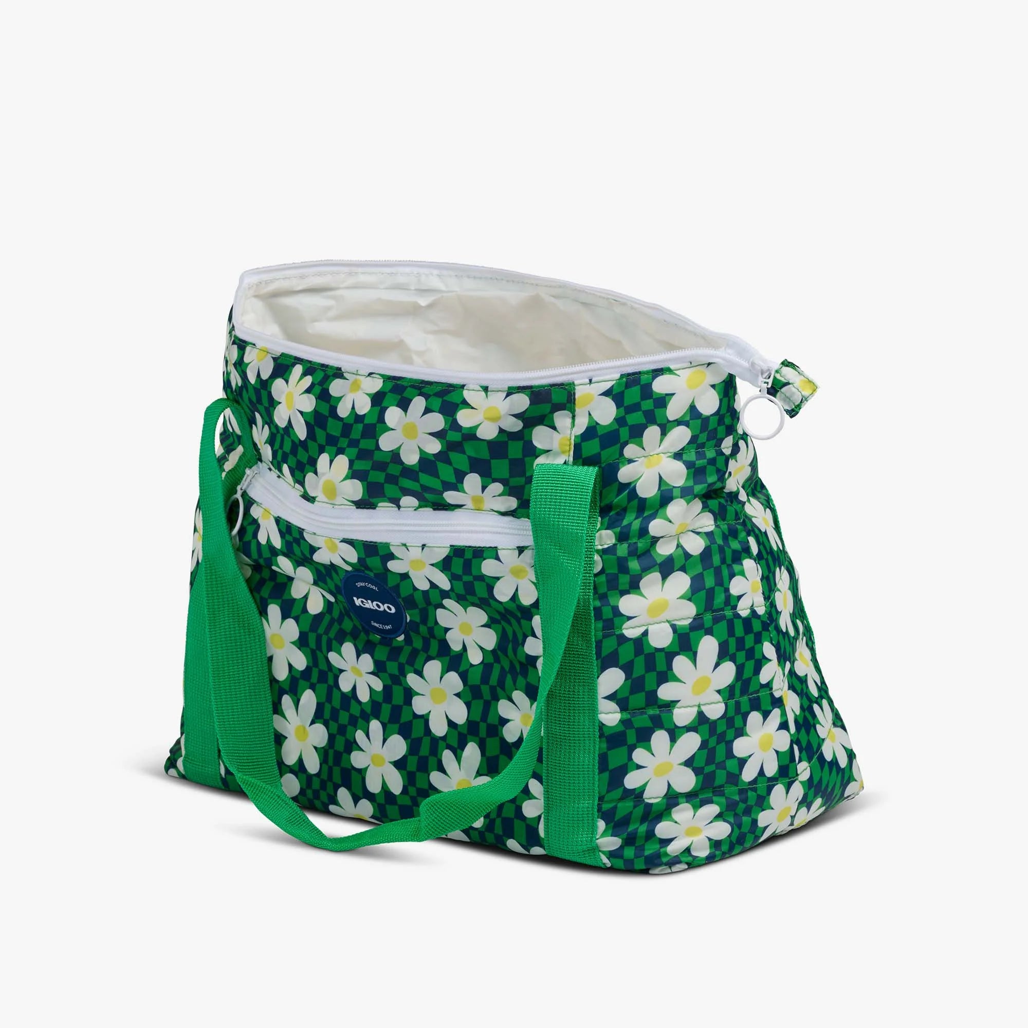 Igloo Camping Cooler Retro Packable Puffer 20-Can Cooler Bag - Image 4