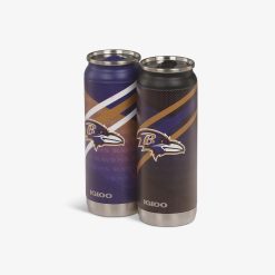 Alternative view of Igloo Camping Cooler Baltimore Ravens Home & Away 16 Oz Can 2-Pack