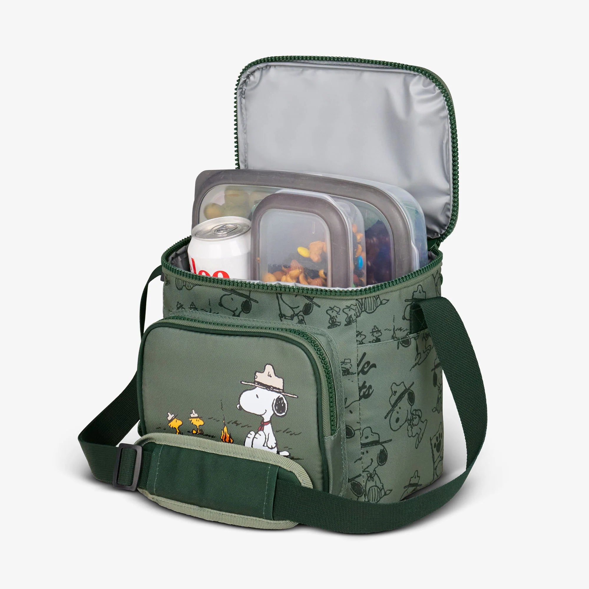 Igloo Camping Cooler Peanuts Beagle Scouts Square Lunch Cooler Bag - Image 5