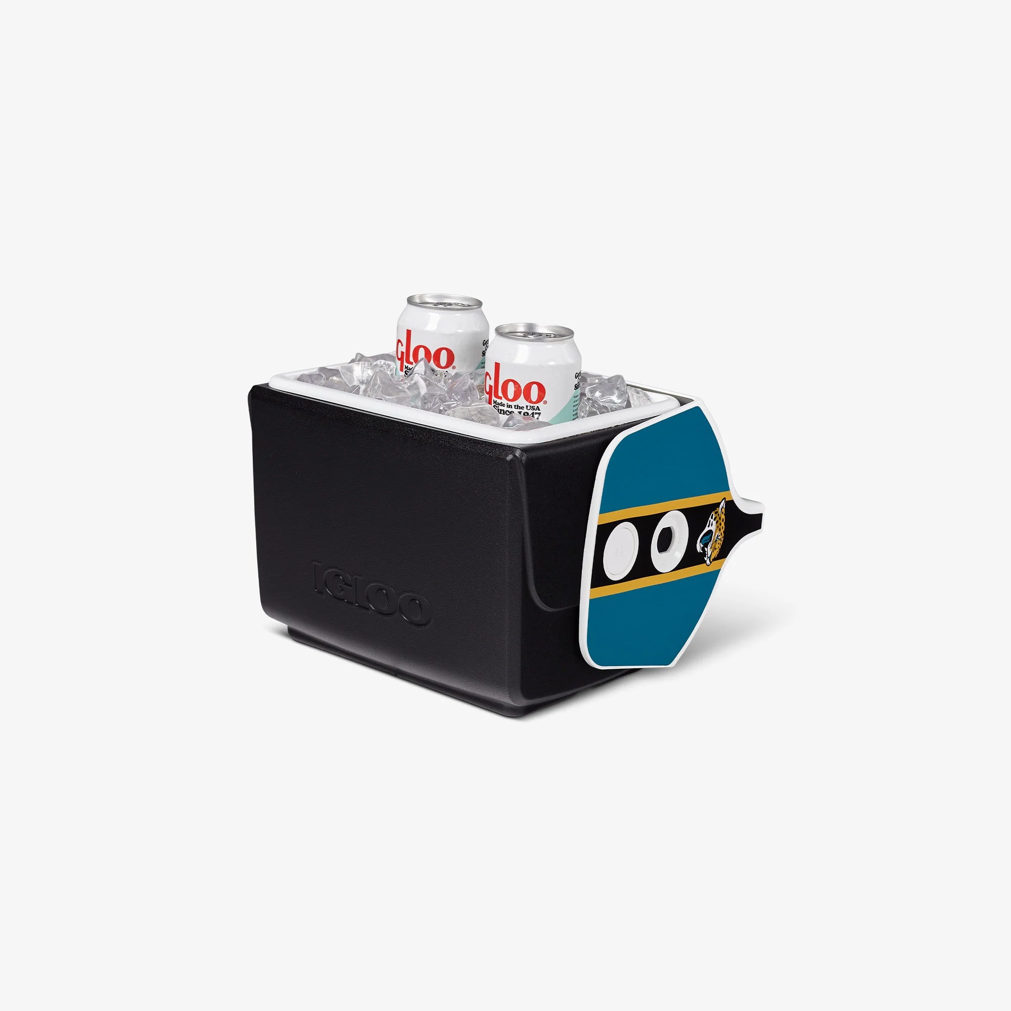 Igloo Camping Cooler Jacksonville Jaguars Little Playmate 7 Qt Cooler - Image 3