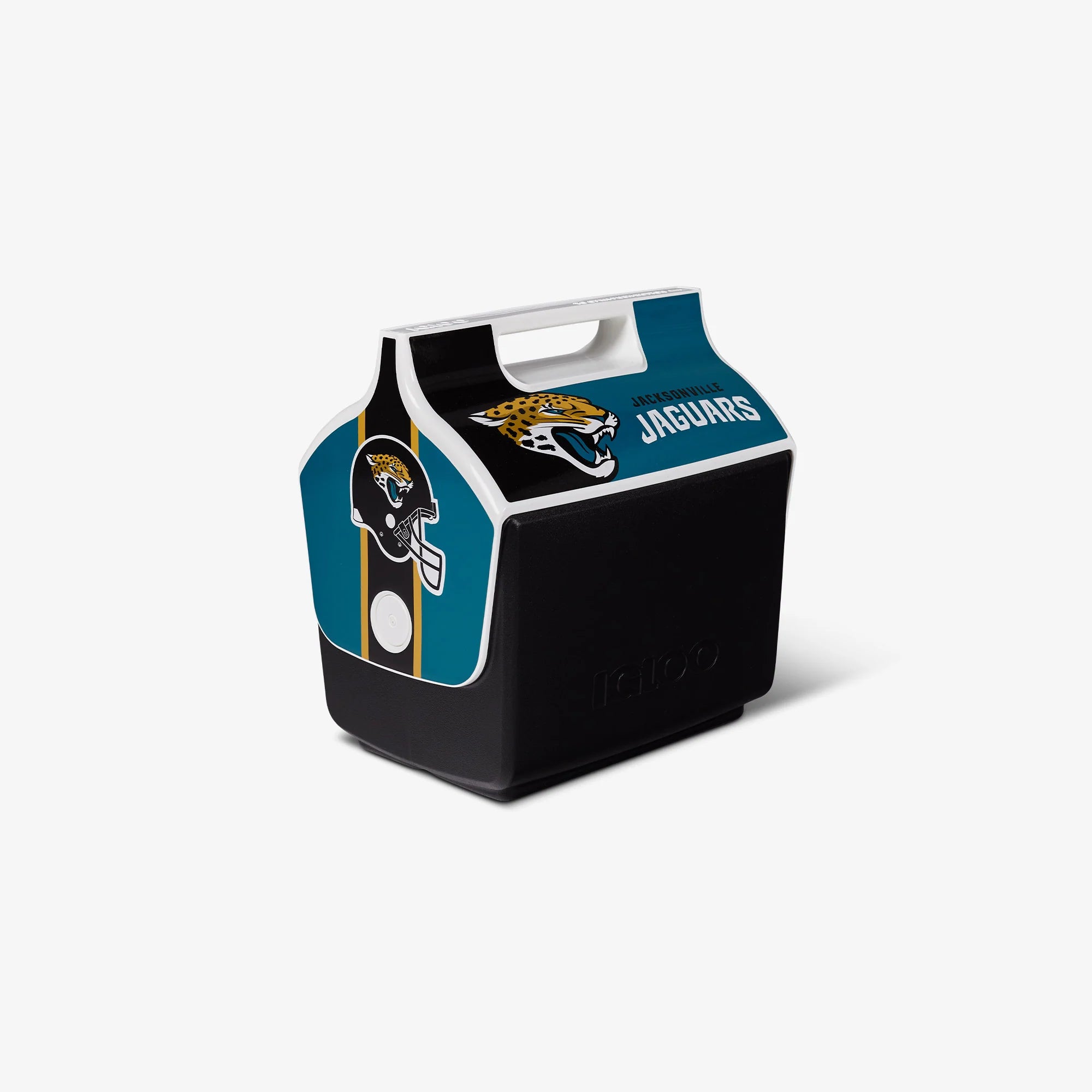 Igloo Camping Cooler Jacksonville Jaguars Little Playmate 7 Qt Cooler - Image 4