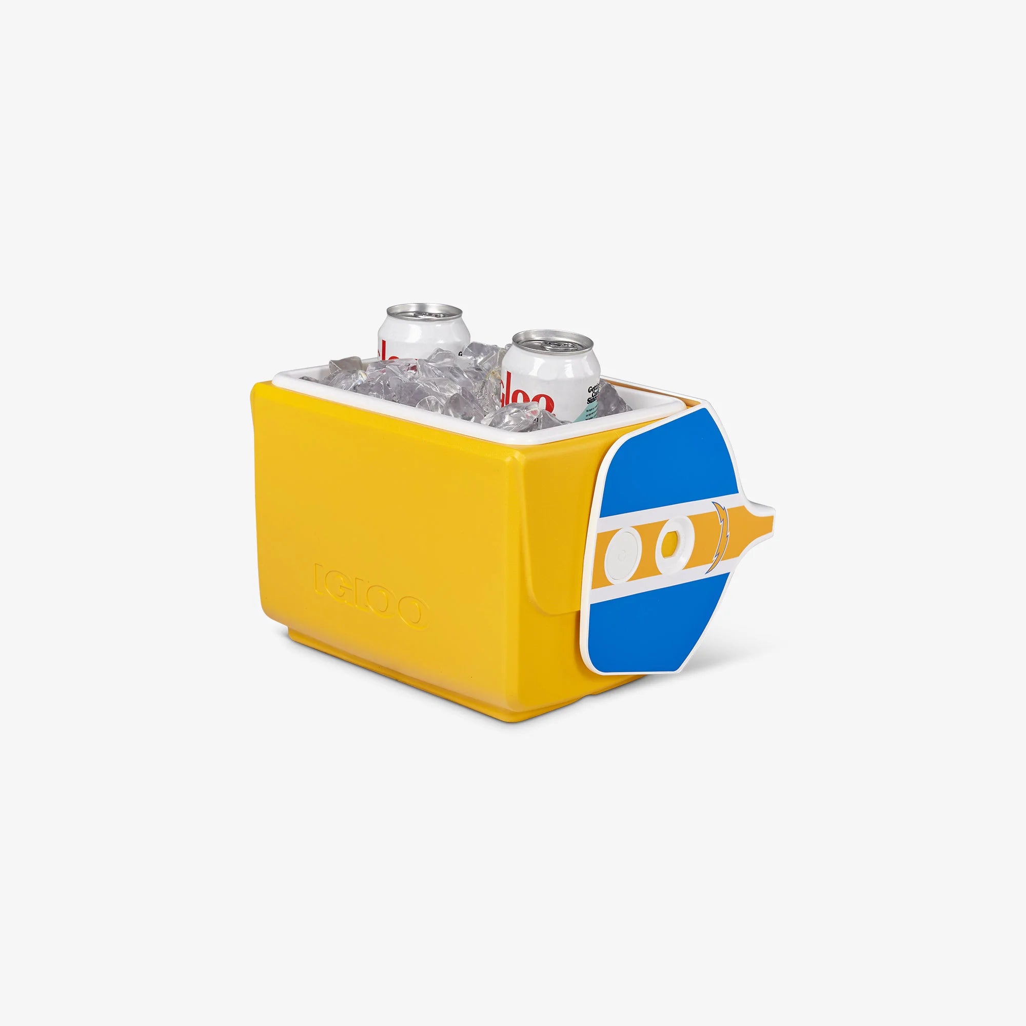 Igloo Camping Cooler Los Angeles Chargers Little Playmate 7 Qt Cooler - Image 3