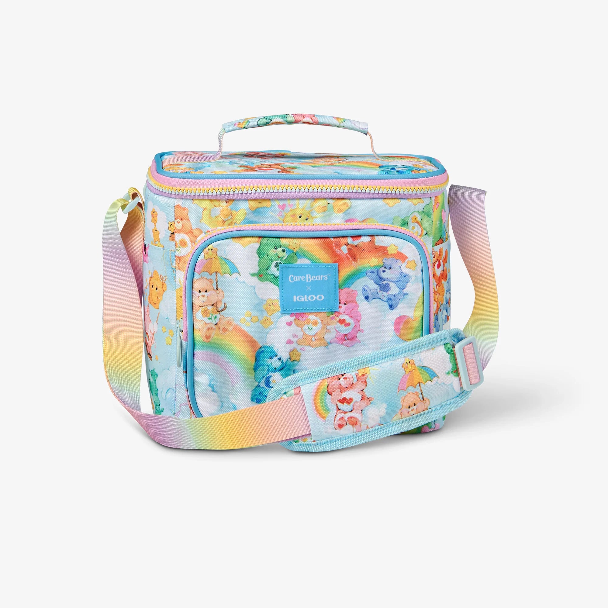Igloo Camping Cooler The Care Bears Clouds Square Lunch Bag