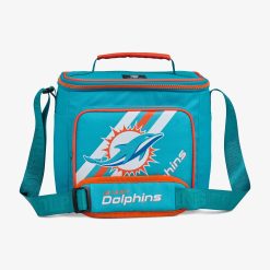 Igloo Camping Cooler Miami Dolphins Square Lunch Cooler Bag