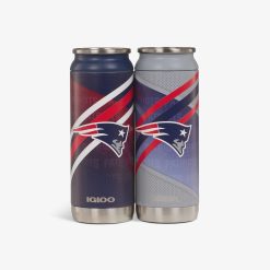 Igloo Camping Cooler New England Patriots Home & Away 16 Oz Can 2-Pack