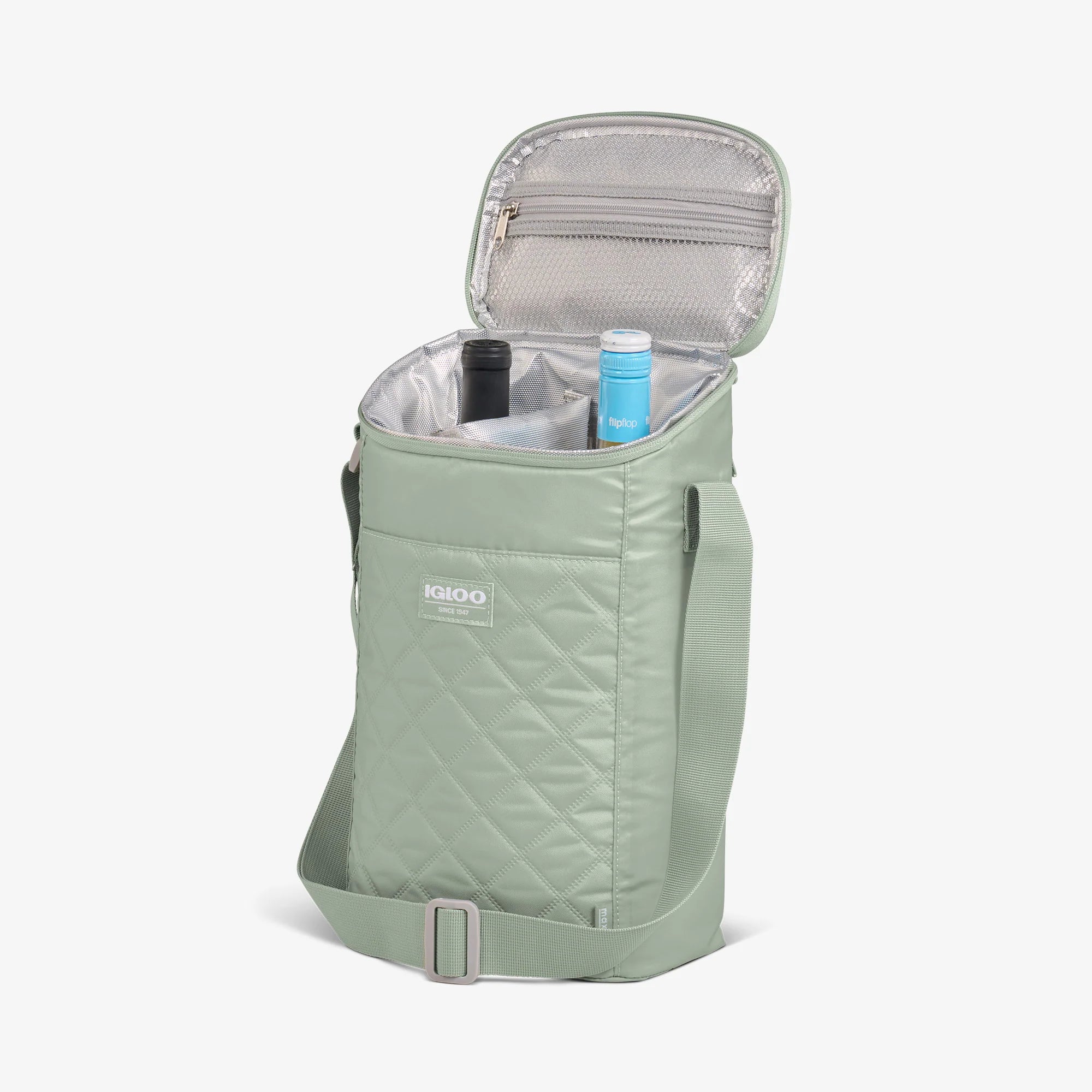 Igloo Camping Cooler MaxCold DUO Vertical Crossbody Cooler Bag - Image 4