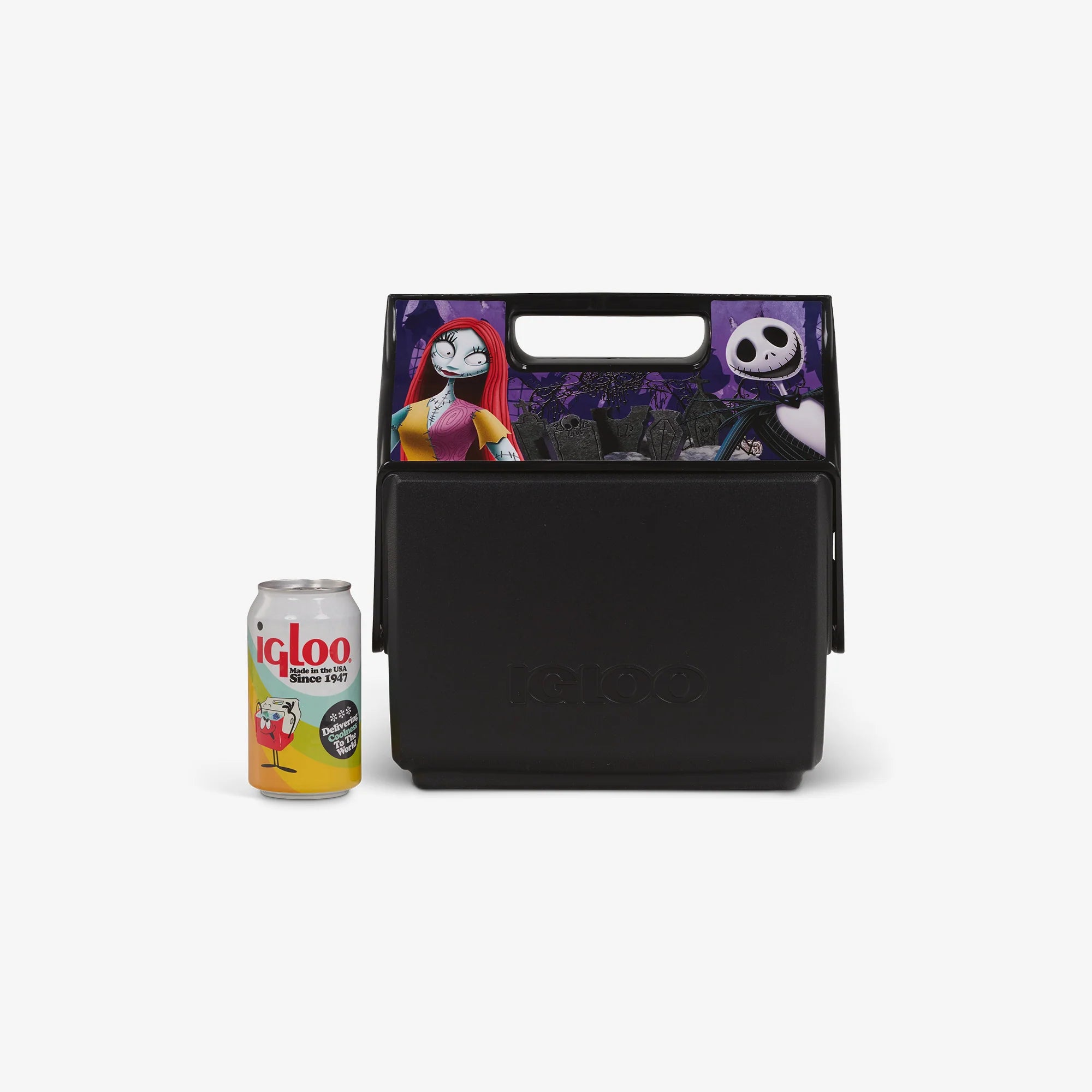 Igloo Camping Cooler Disney Tim Burtons The Nightmare Before Christmas Jack Skellington & Sally Little Playmate 7 Qt Cooler - Image 5
