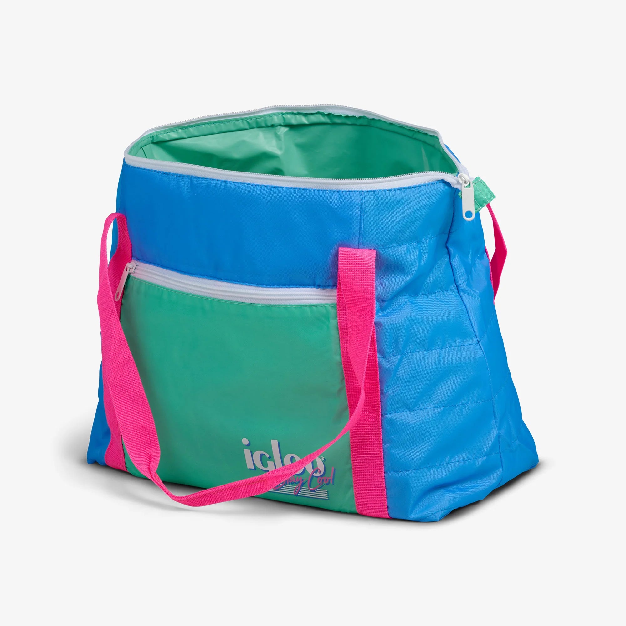 Igloo Camping Cooler Retro Packable Puffer 20-Can Cooler Bag - Image 16
