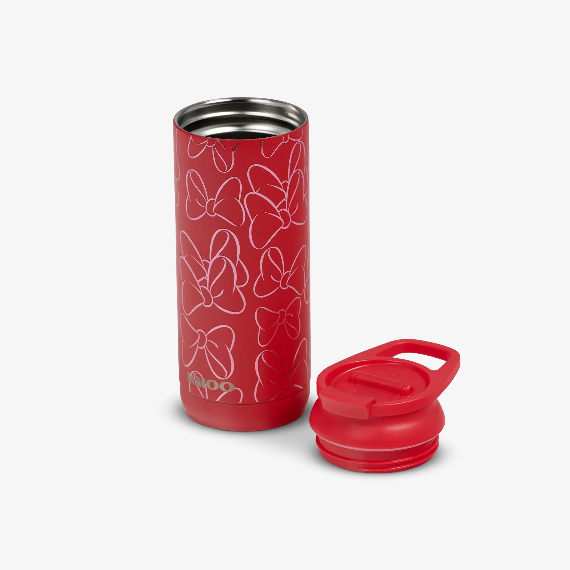 Igloo Camping Cooler Disney Minnie Mouse Bow 16 Oz Flip n Sip Tumbler - Image 3