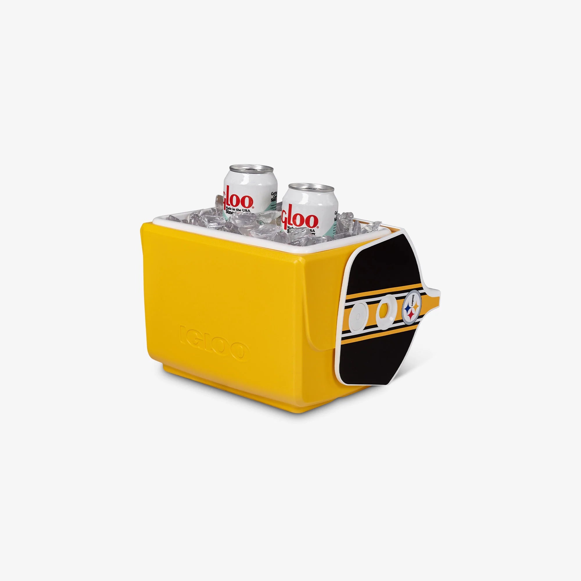 Igloo Camping Cooler Pittsburgh Steelers Little Playmate 7 Qt Cooler - Image 3