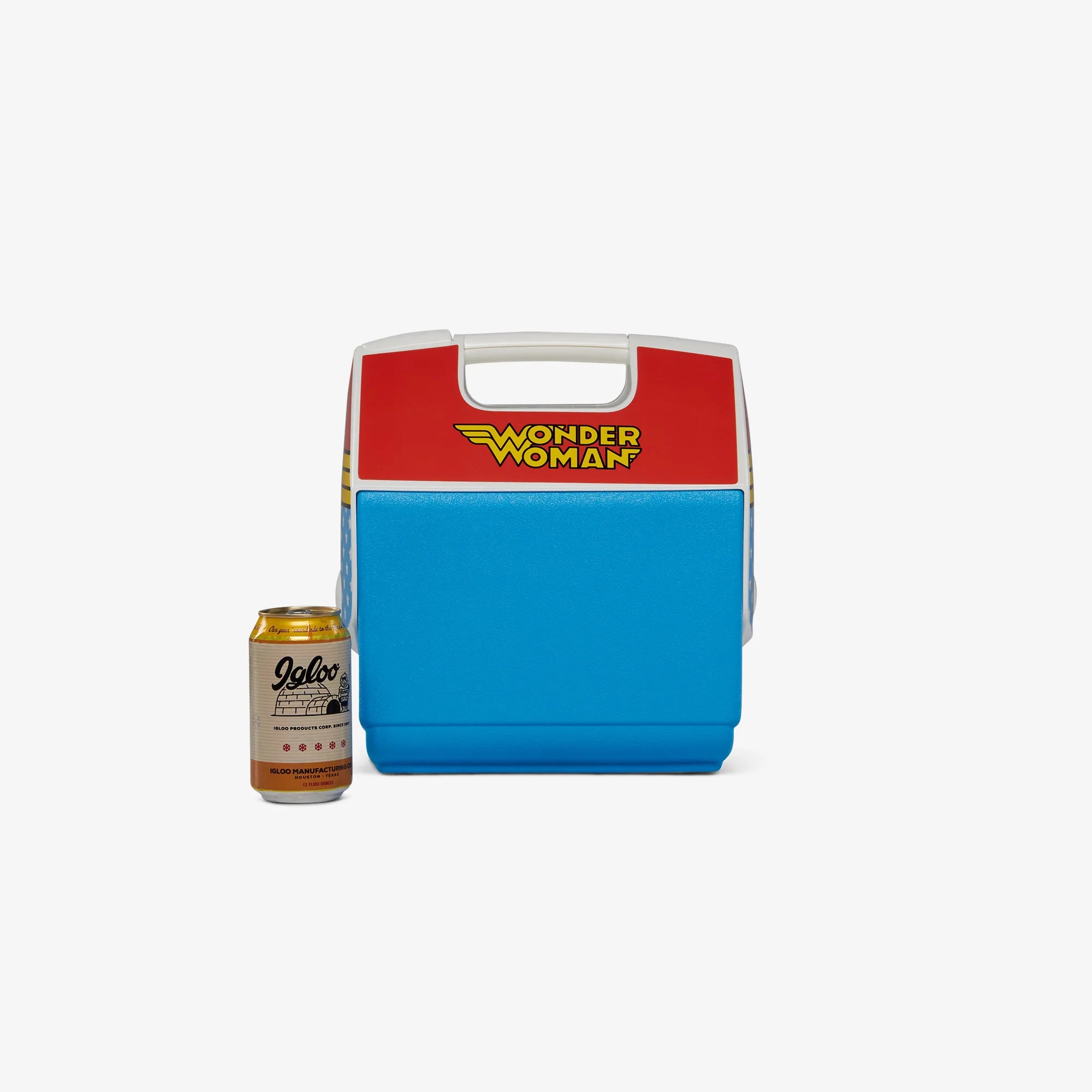 Igloo Camping Cooler Wonder Woman Iconic Logo Playmate Pal 7 Qt Cooler - Image 5