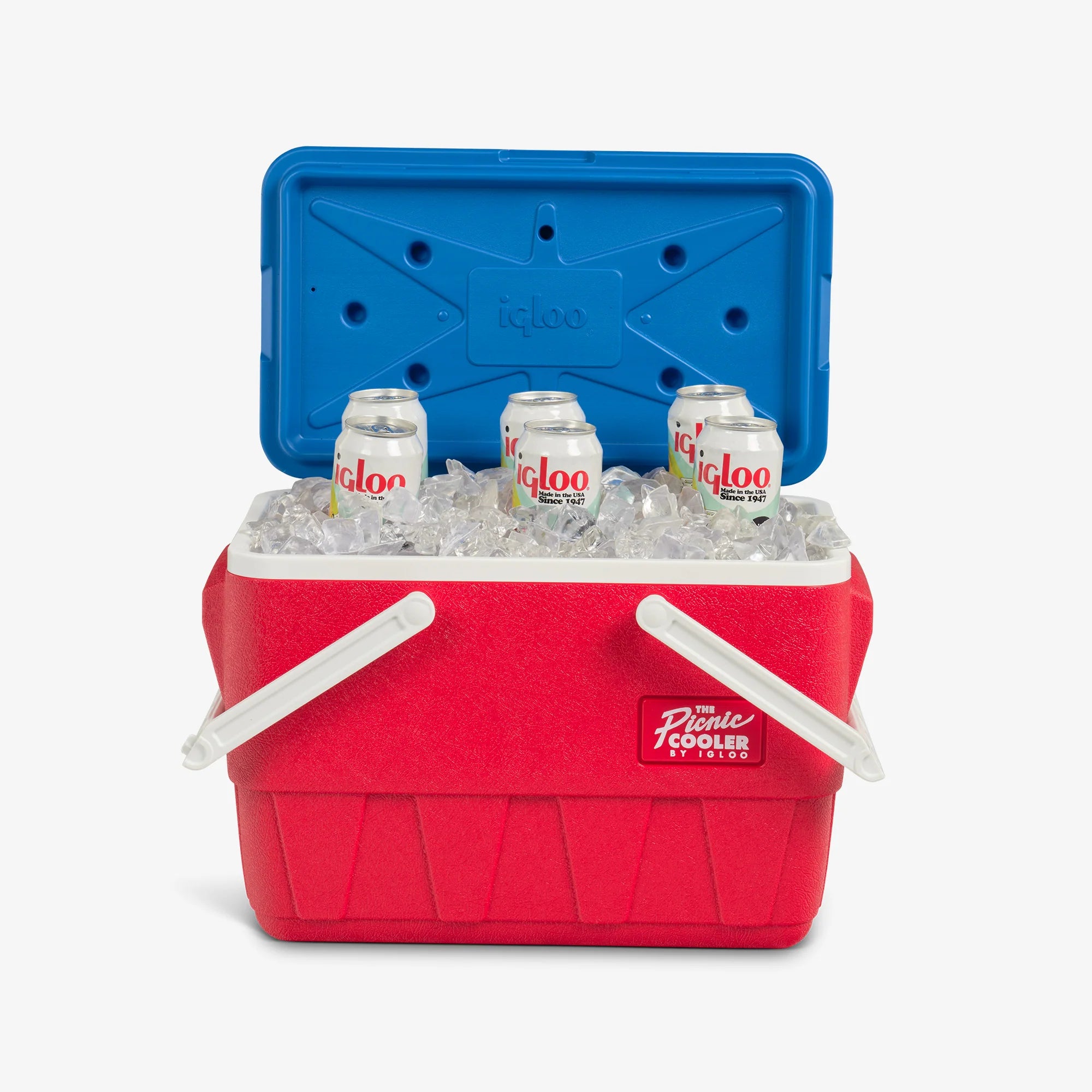 Igloo Camping Cooler Retro Picnic Basket 25 Qt Cooler - Image 37