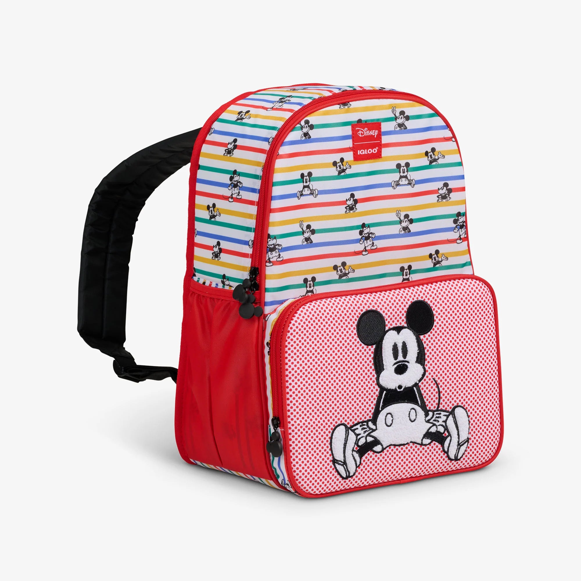 Igloo Camping Cooler Disney Mickey Mouse Stripe 24-Can Backpack - Image 4