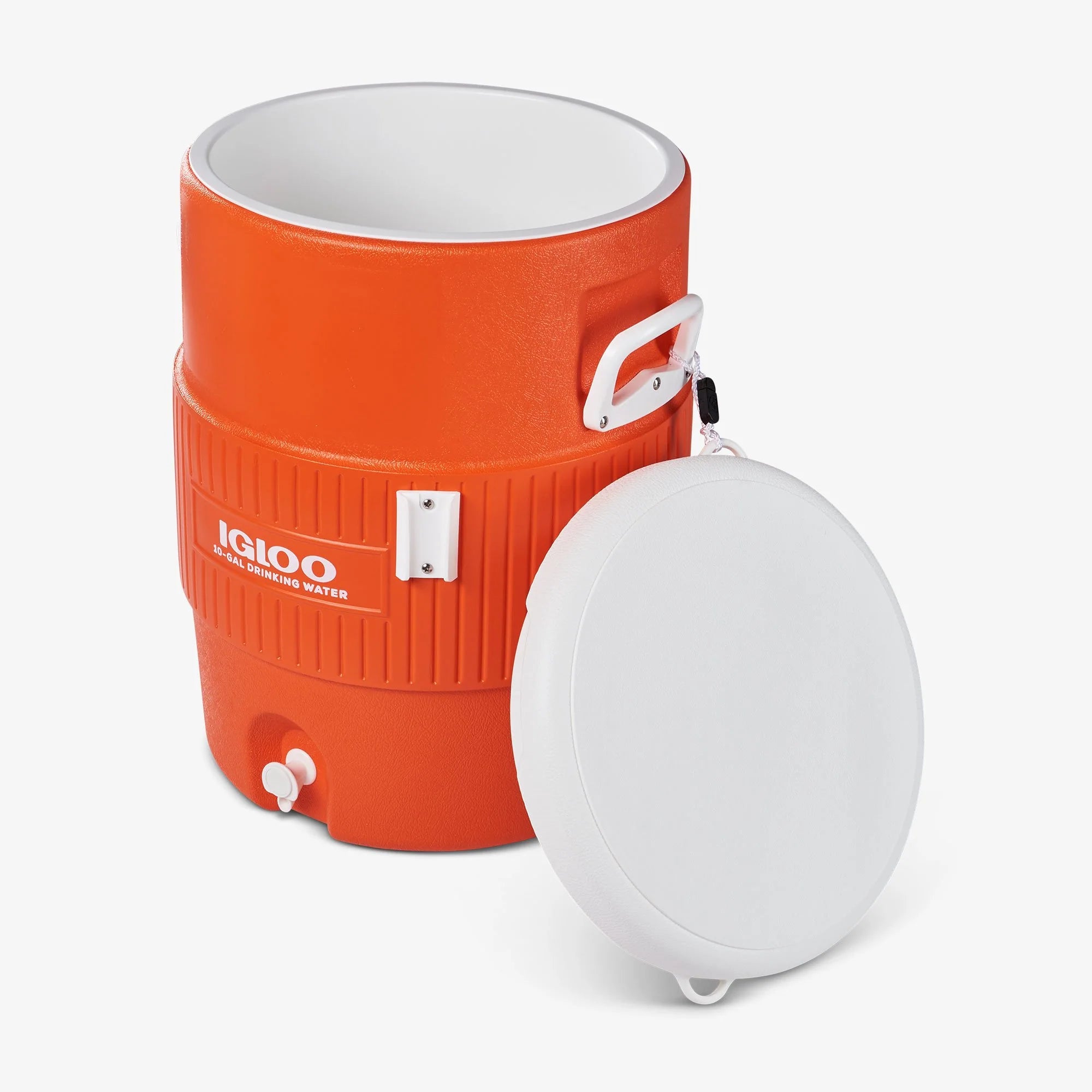 Igloo Camping Cooler 10 Gallon Seat Top Water Jug With Cup Dispenser - Image 3