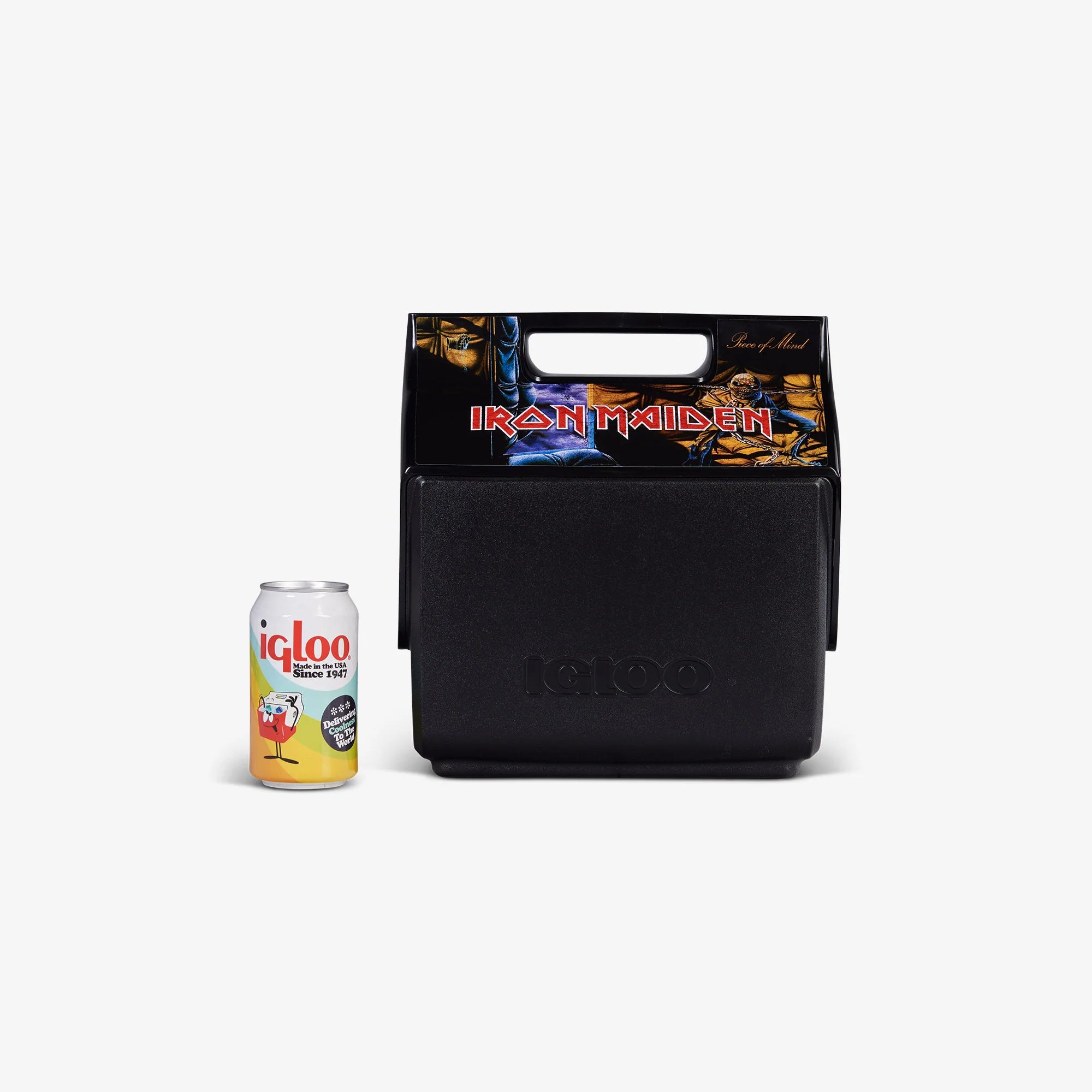 Igloo Camping Cooler Iron Maiden Piece of Mind Little Playmate 7 Qt Cooler - Image 5