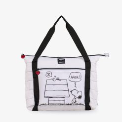 Igloo Camping Cooler Snoopy Packable Puffer 20-Can Cooler Bag