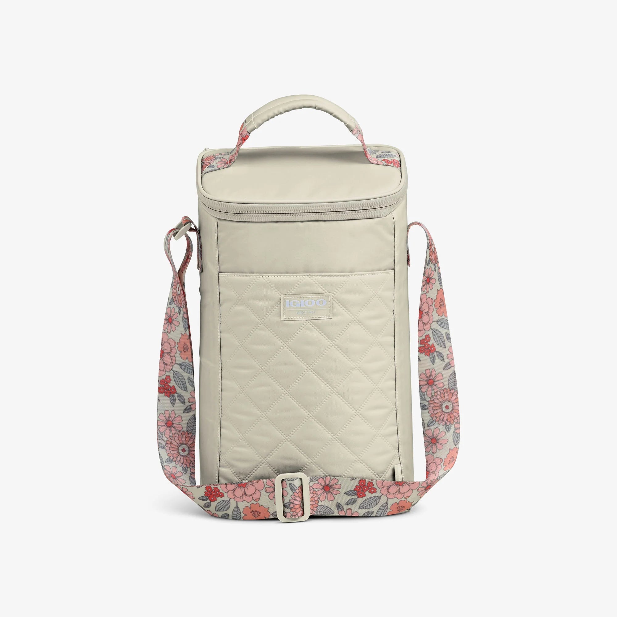 Igloo Camping Cooler Floral MaxCold DUO Vertical CrossbodyCooler Bag - Image 3