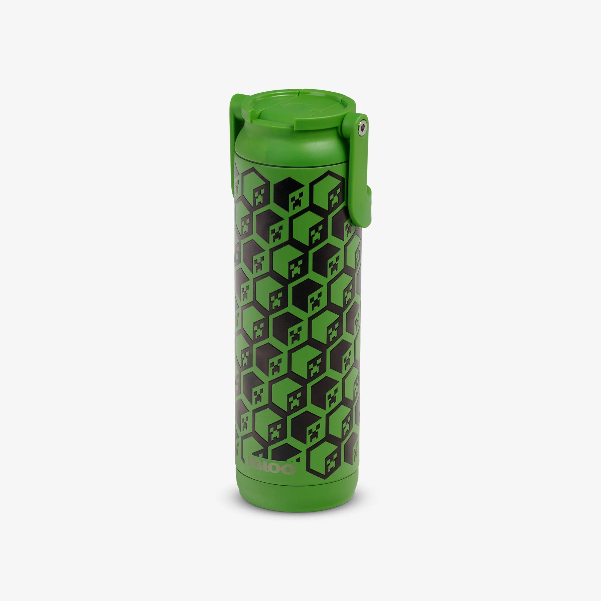 Igloo Camping Cooler Minecraft Creeper Glow in the Dark 20 Oz Bottle - Image 2
