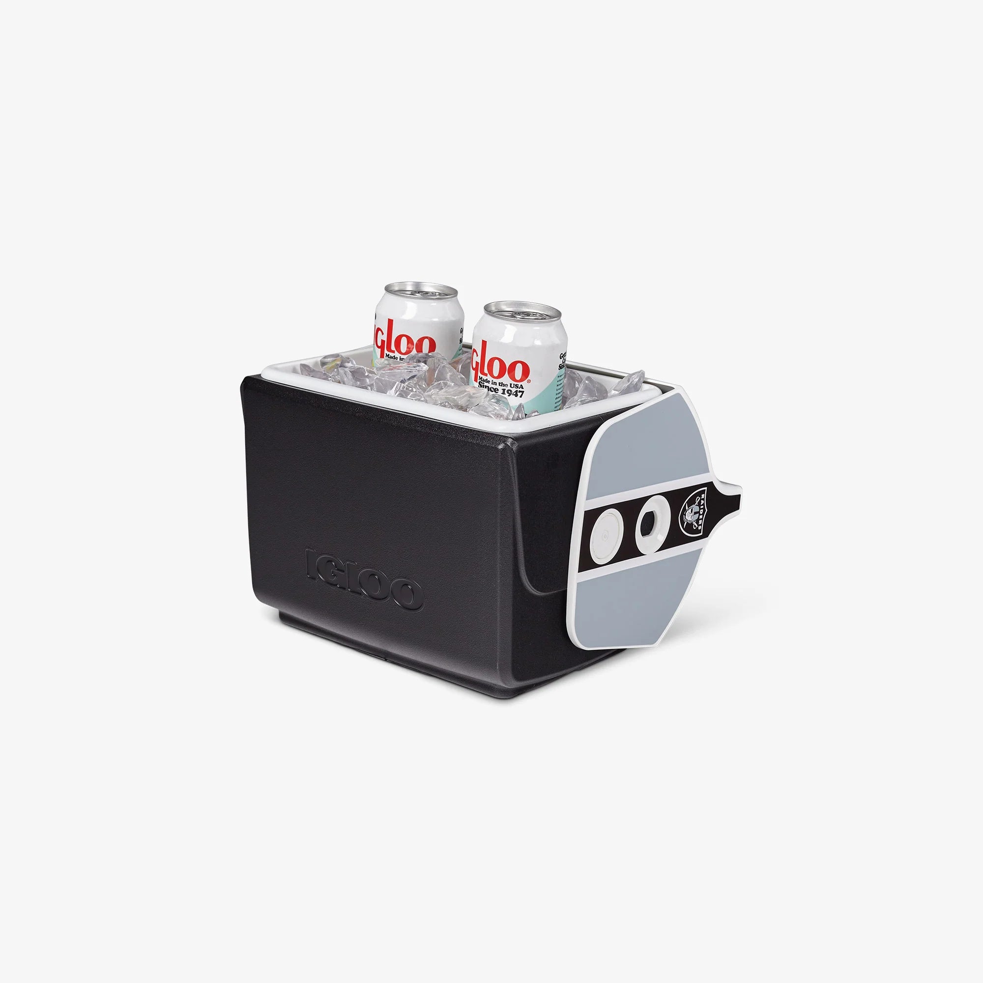 Igloo Camping Cooler Las Vegas Raiders Little Playmate 7 Qt Cooler - Image 3